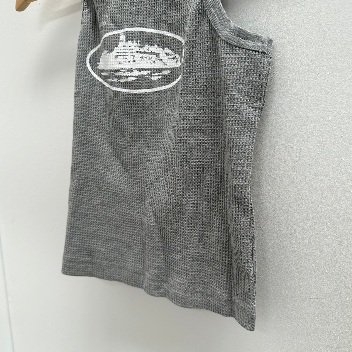 Corteiz Women's Alcatraz Tank Top Grey (Multi Sizes) Curated by Charbel