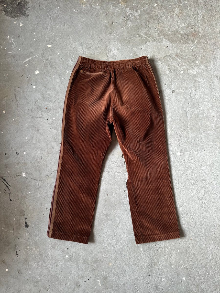 Needles B'2nd Poly Cloth Charcoal Gray Track Pants Grey