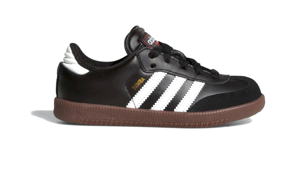 Adidas Samba Sneakers Black White Dark Gum (GS) - Main Image