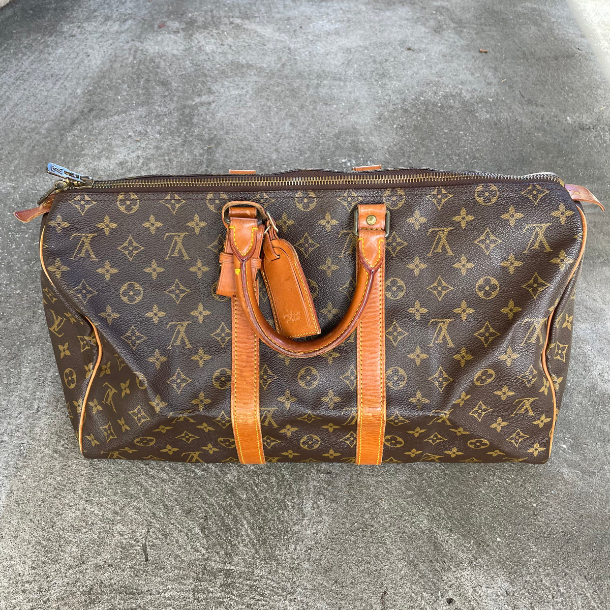 Louis Vuitton Vintage Monogram Keepall 45 (1986) – Curated by Charbel