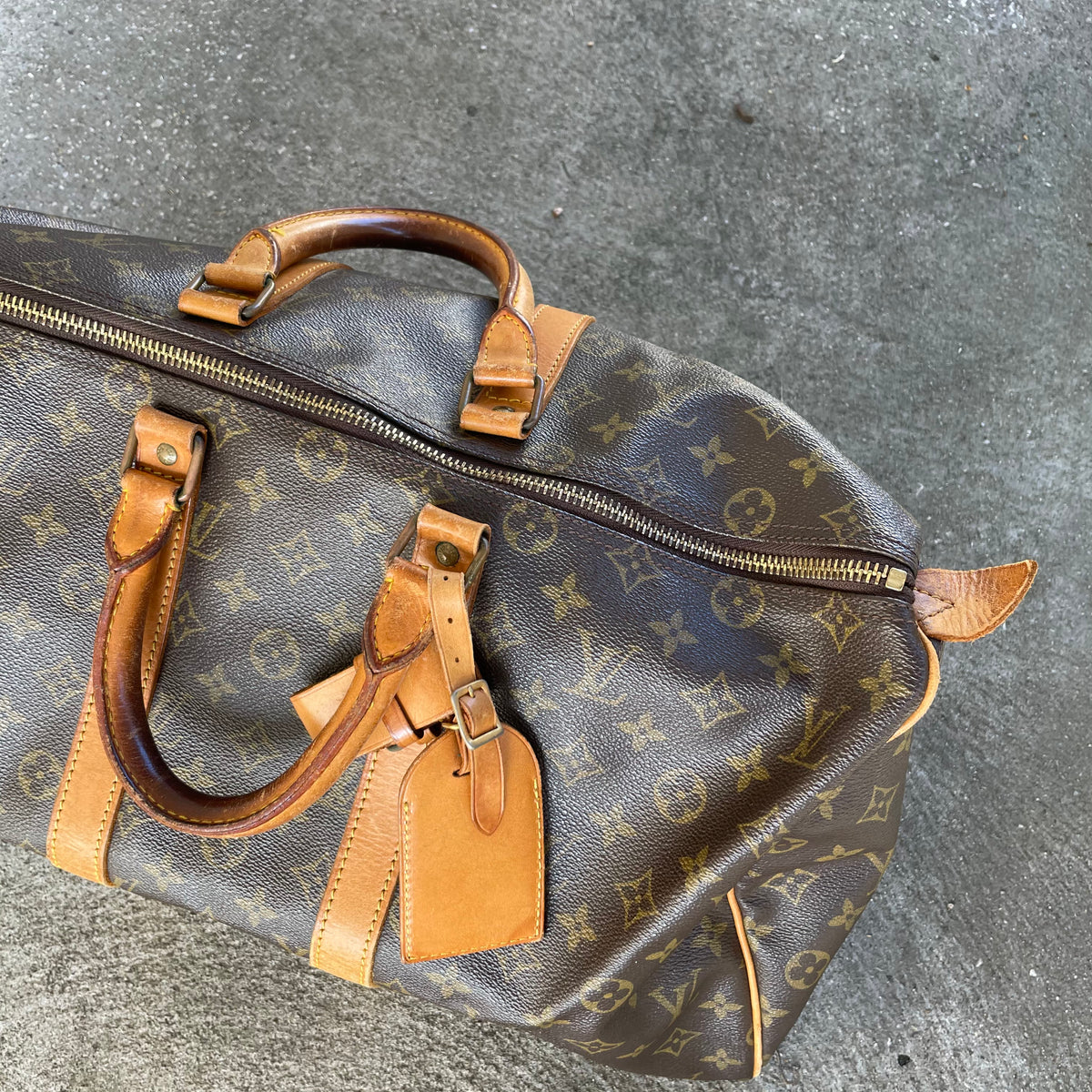 Louis Vuitton Vintage Monogram Keepall 45 (1986) – Curated by Charbel