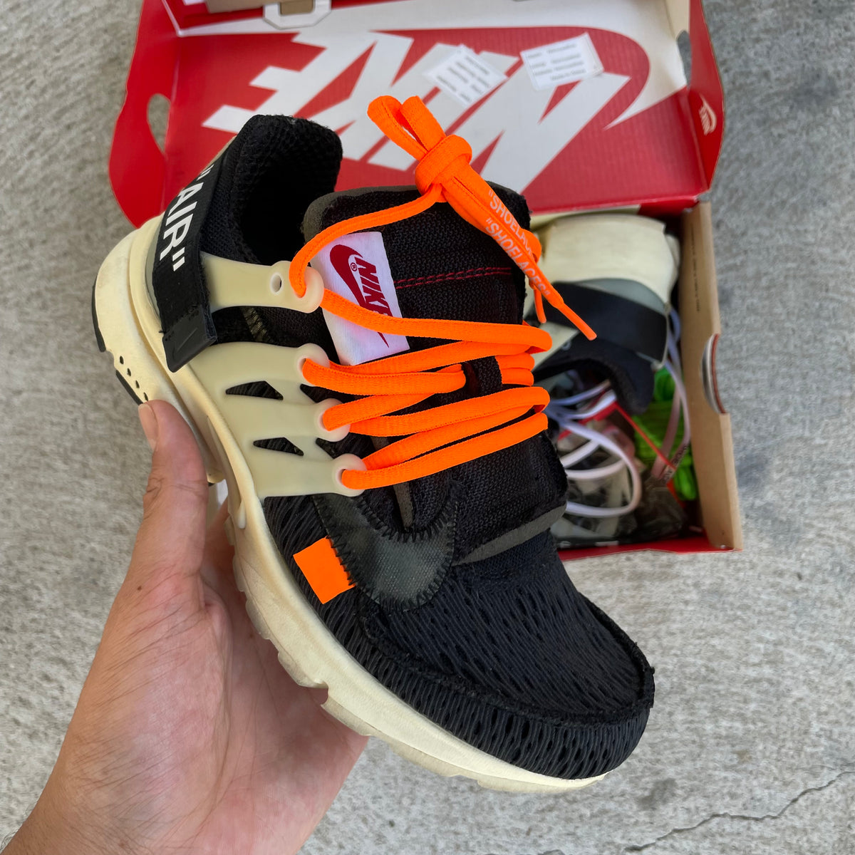 Nike air presto 2025 per off white
