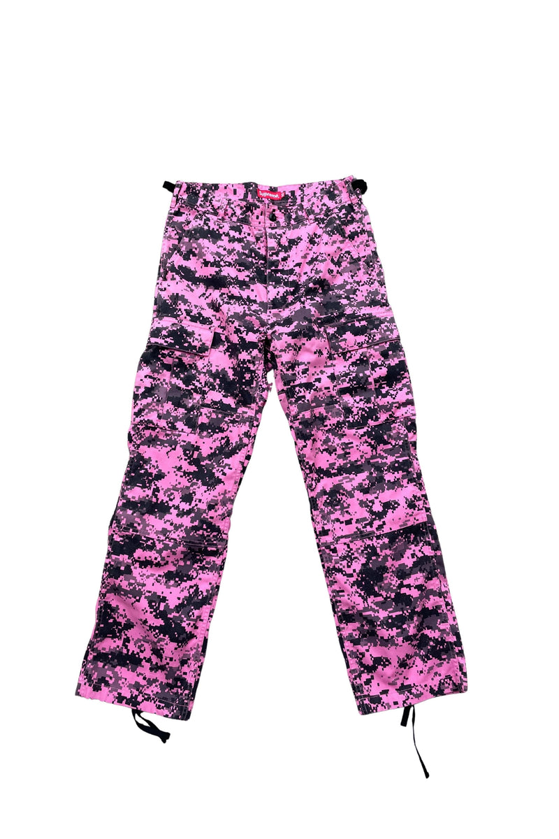 Supreme Cargo Pant Pink Digi Camo Men's - FW17 - US