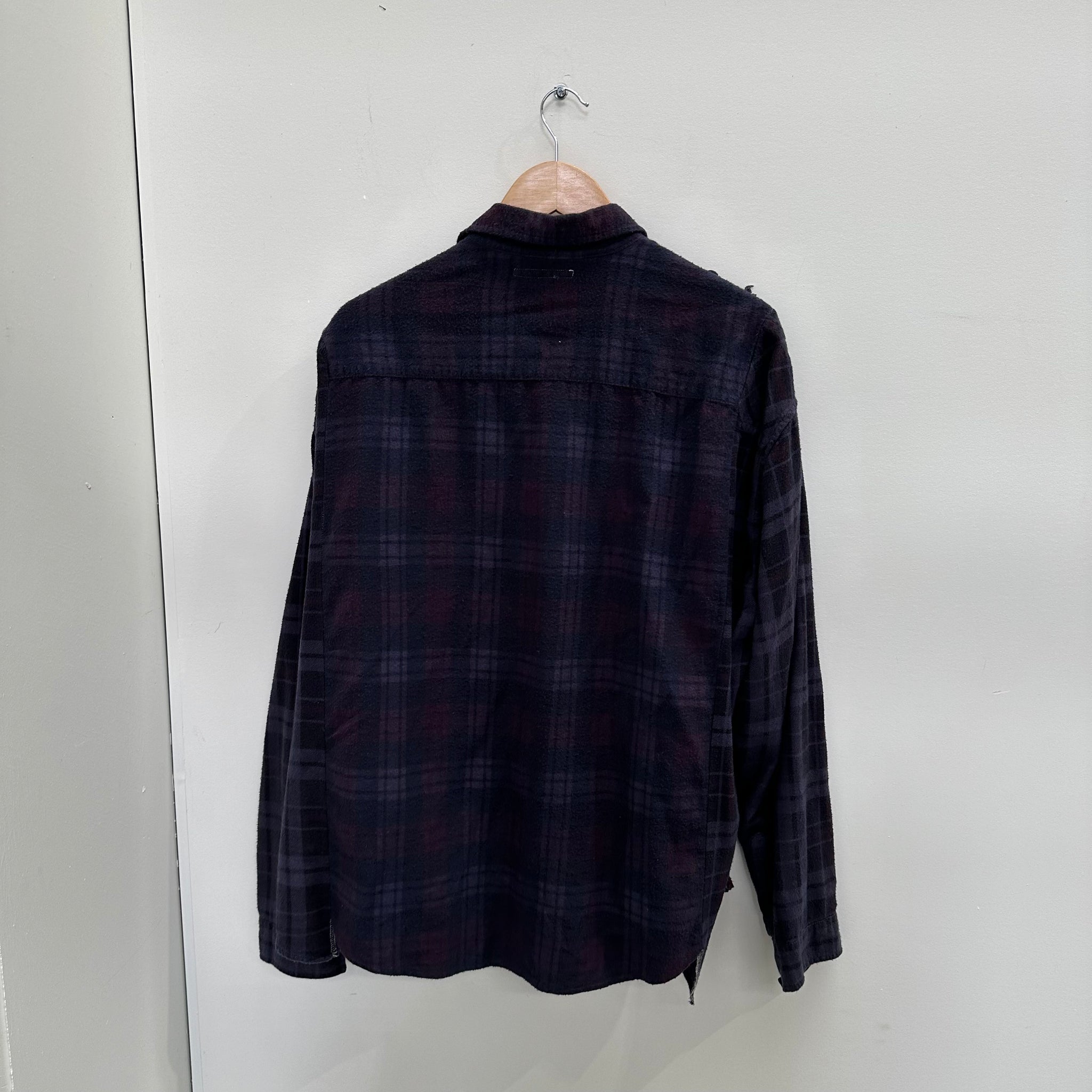 Needles Purple Flannel 7 Cut Shirt (fits L-XL)
