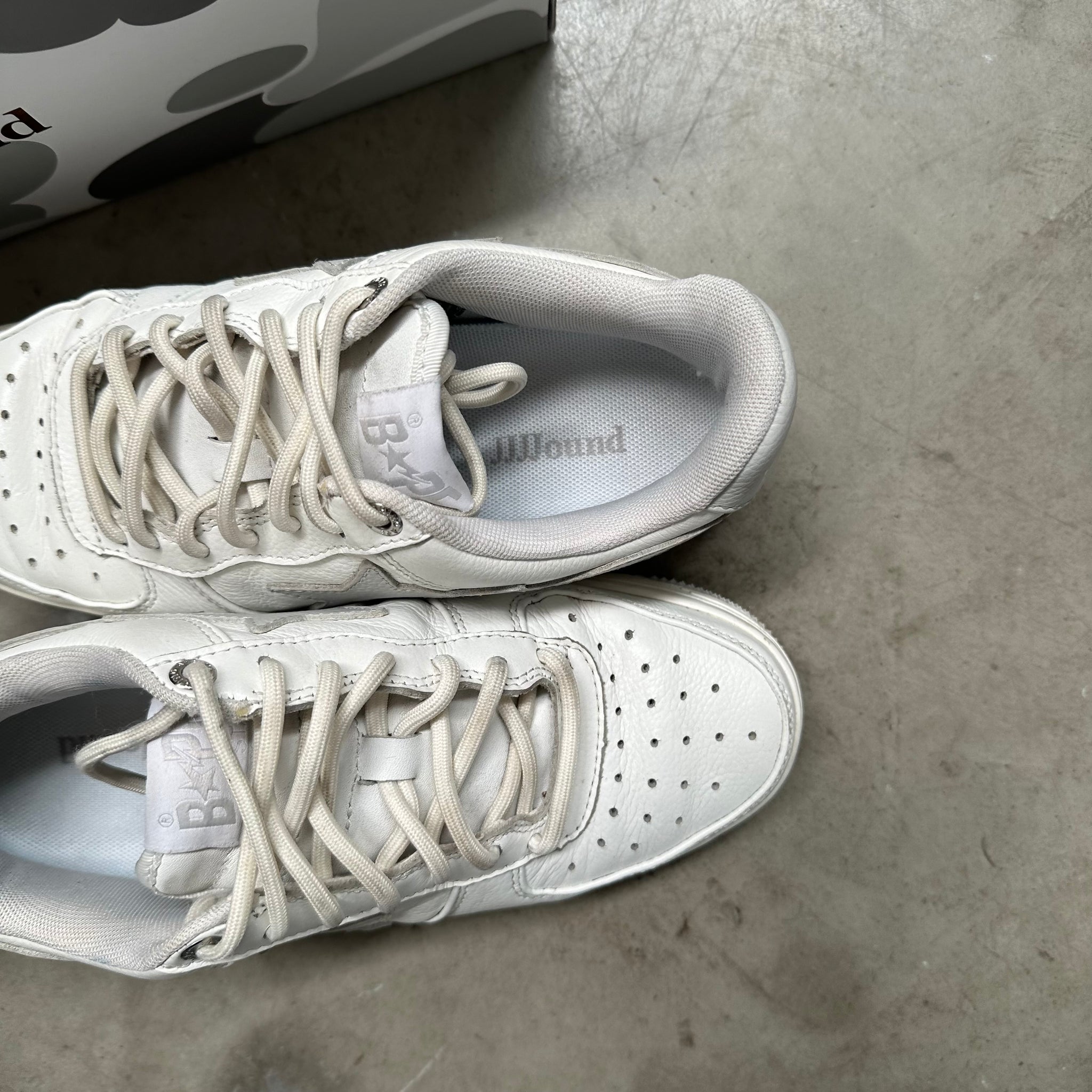 JJJJound x Bapesta 'White' US5