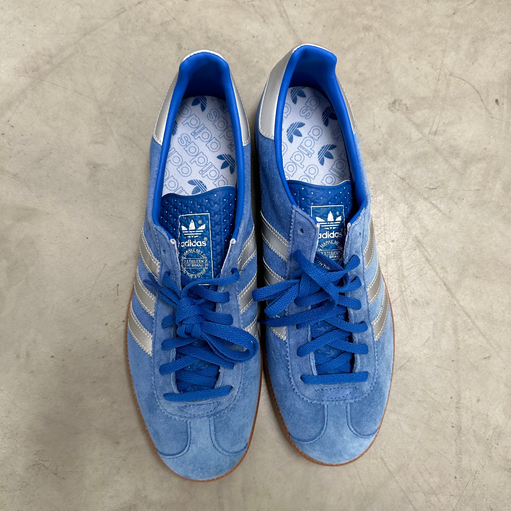 Adidas Torino Blue Silver US10.5