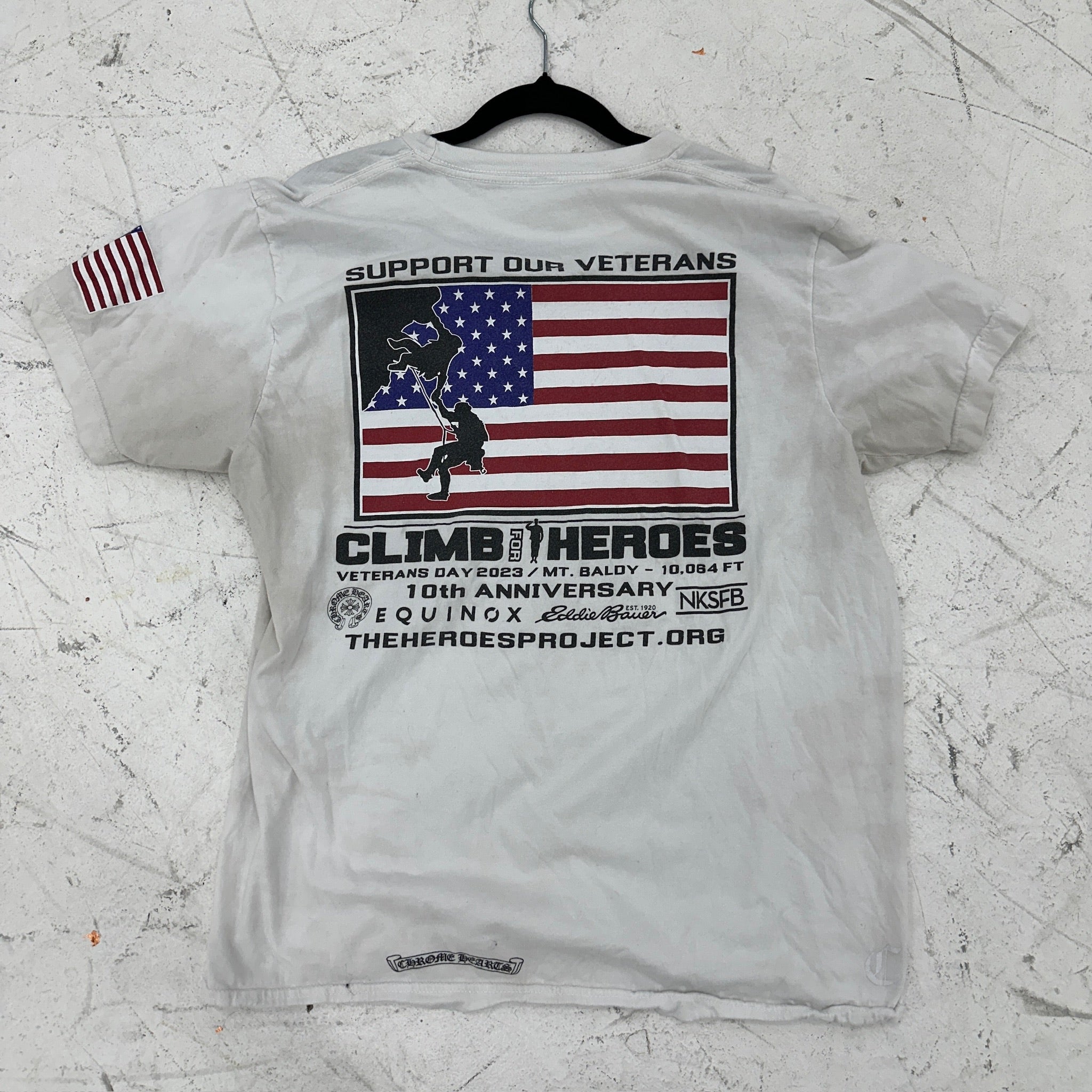 Chrome Hearts Equinox Tee White Size L