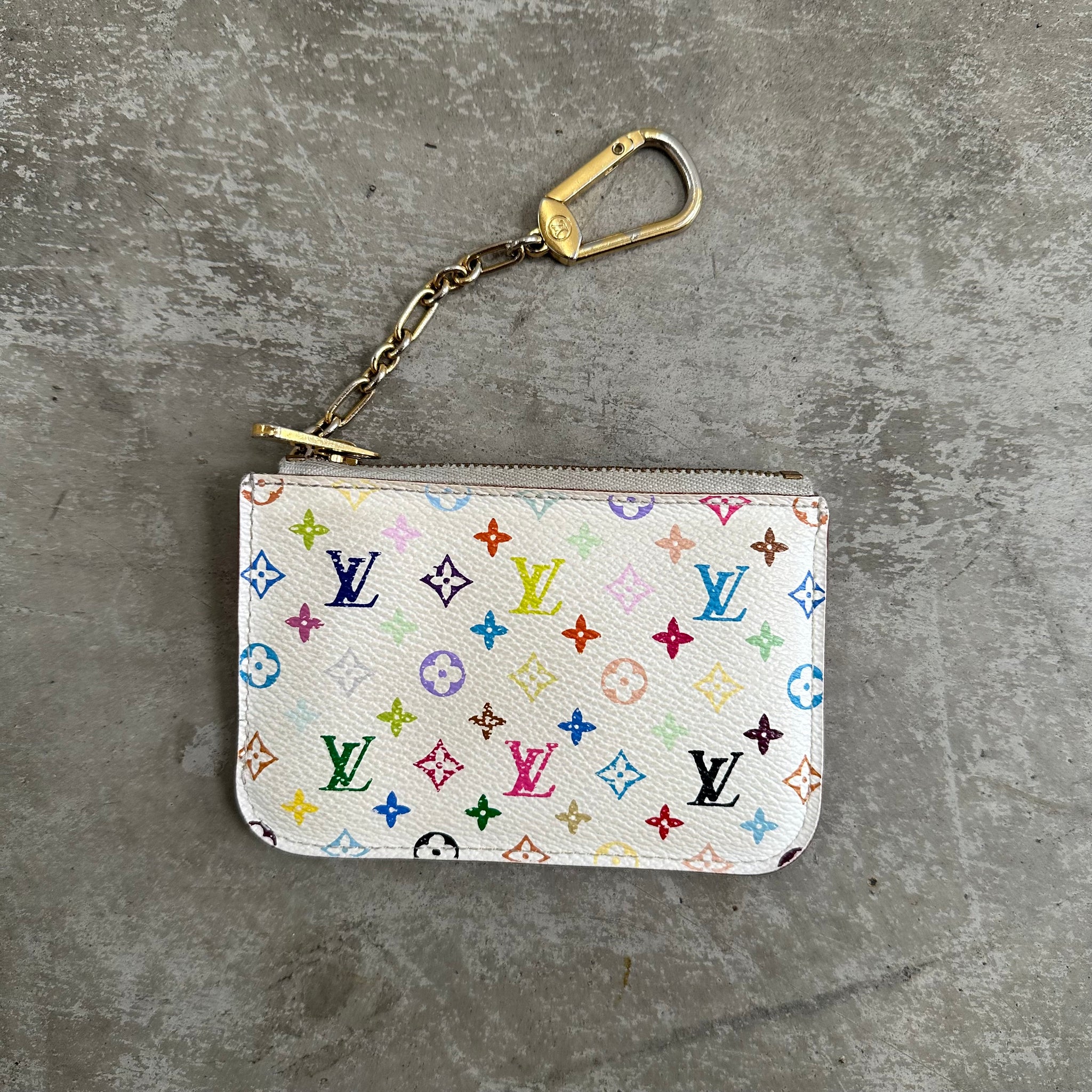 Louis Vuitton Murakami Pochette Cles Coin Purse