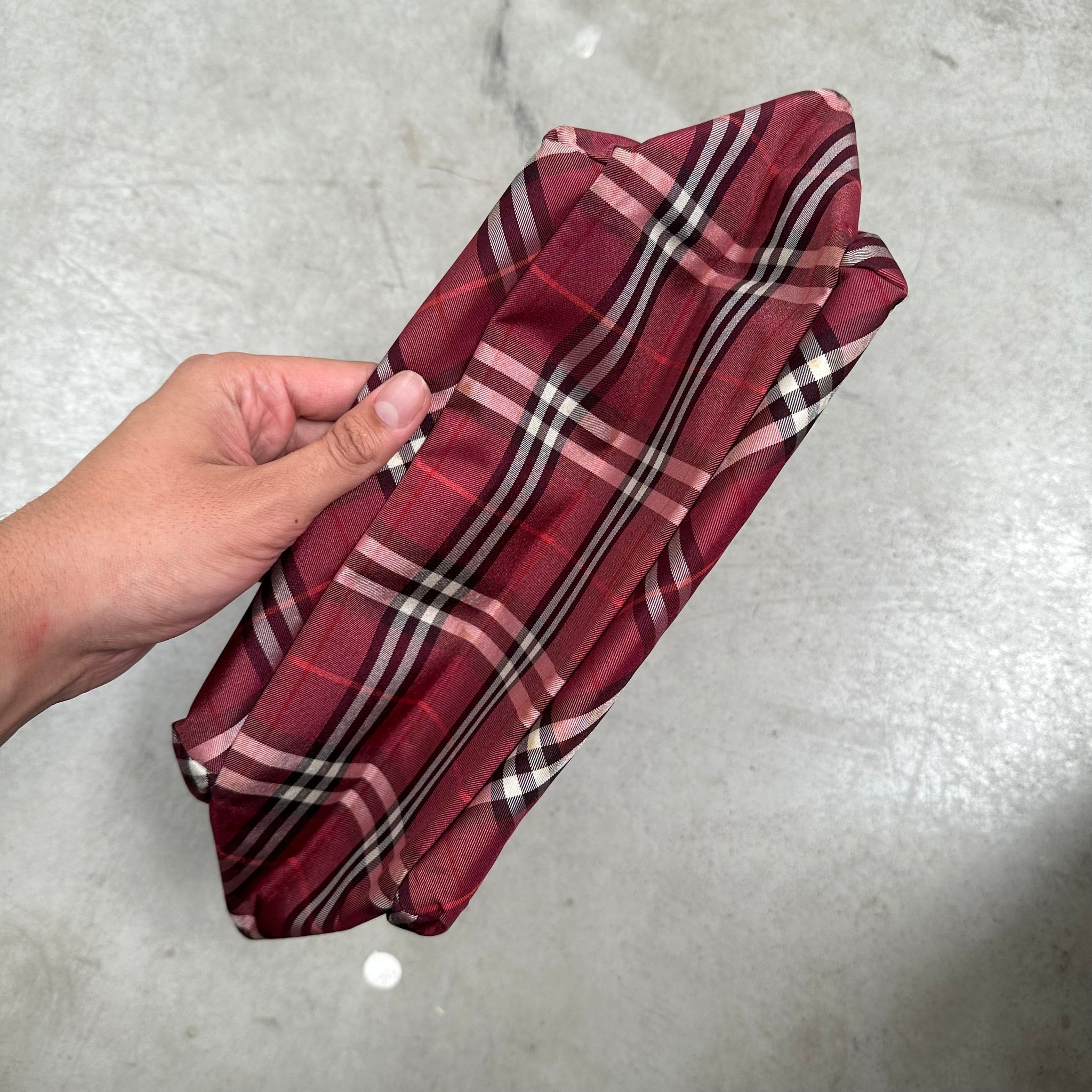 Burberry London Blue Label Red Hand Bag