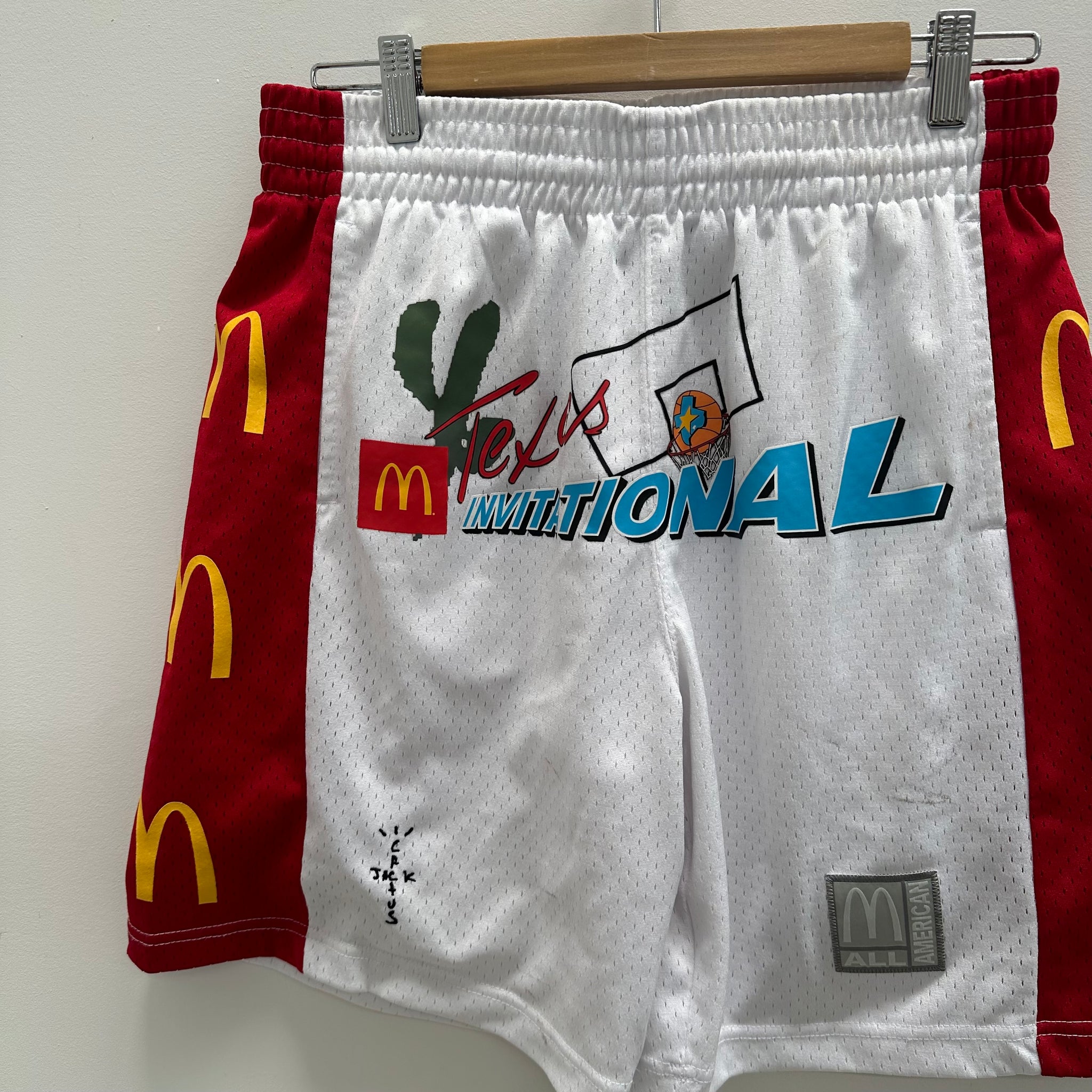Travis Scott x McDonald's Cactus Jack All American Shorts (Size S)