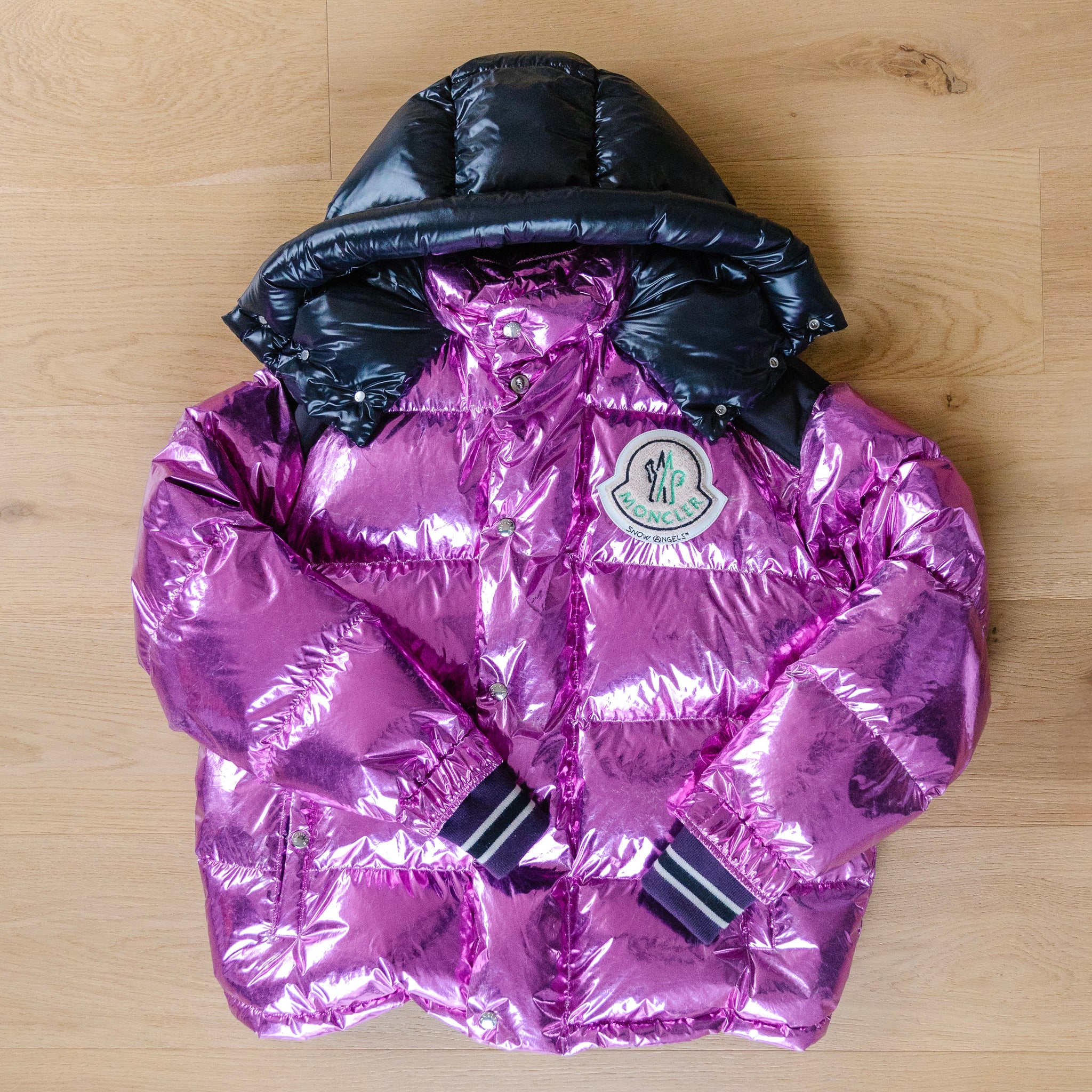 Palm Angels x Moncler Puffer Jacket Purple (Size 3)