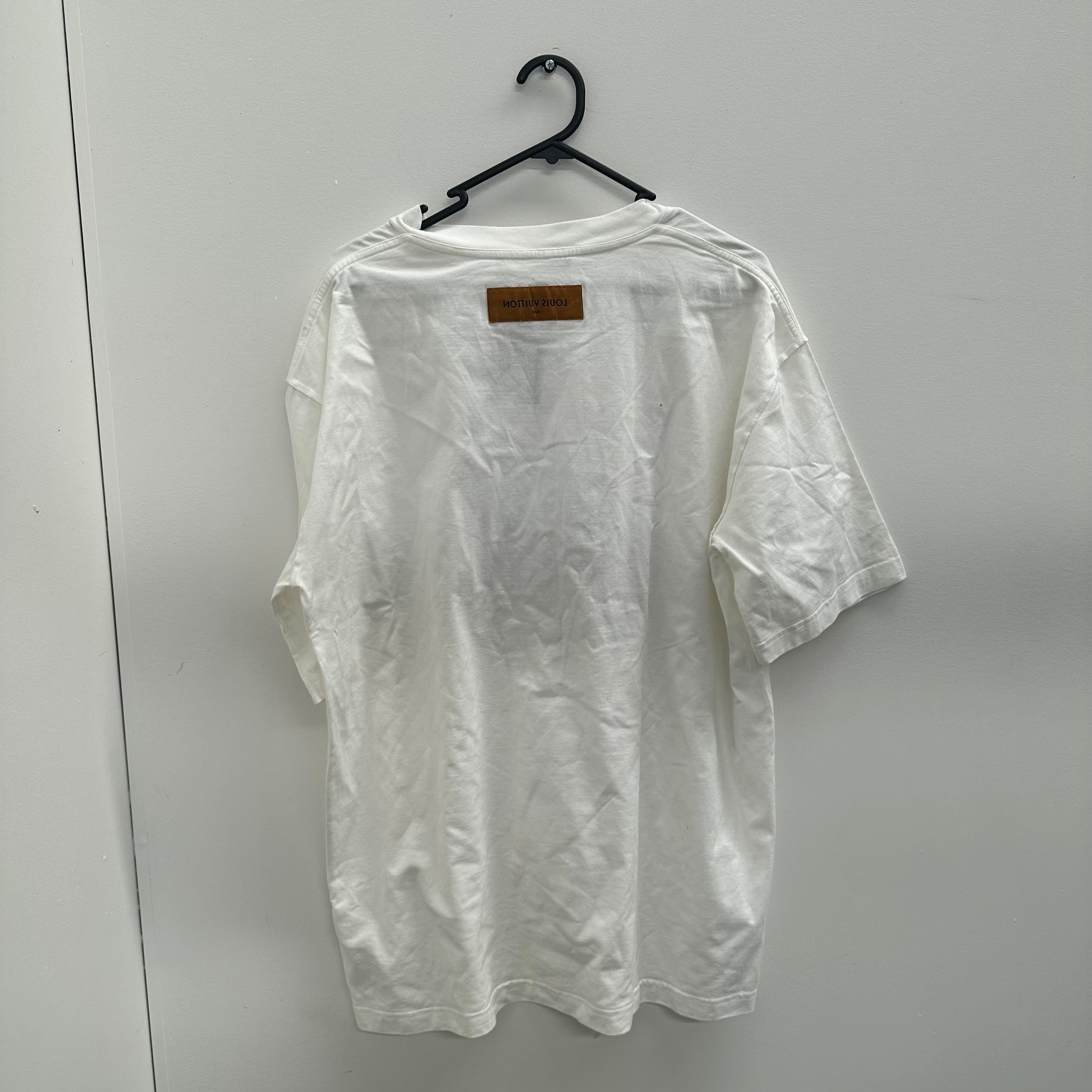 Louis Vuitton Flower Logo Tee White Size XXL