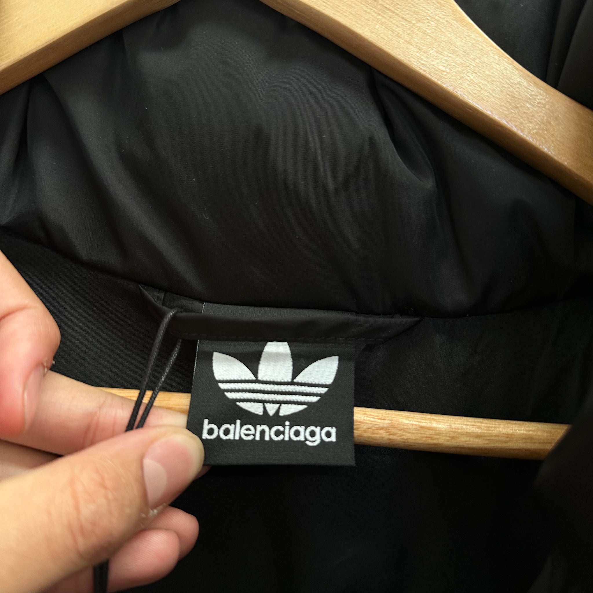 Balenciaga x Adidas Puffer Jacket in Black