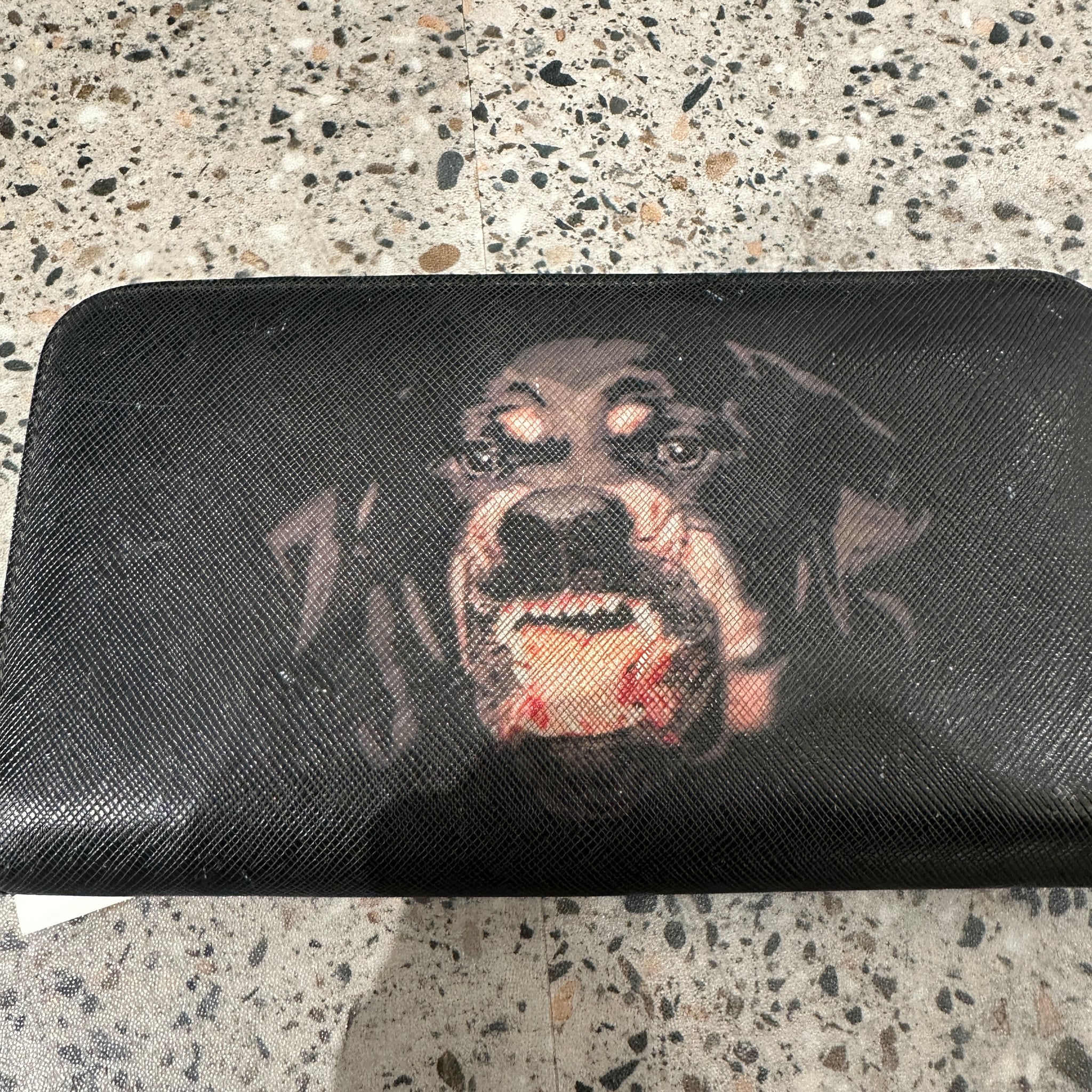 Givenchy Rottweiler Long Wallet Black