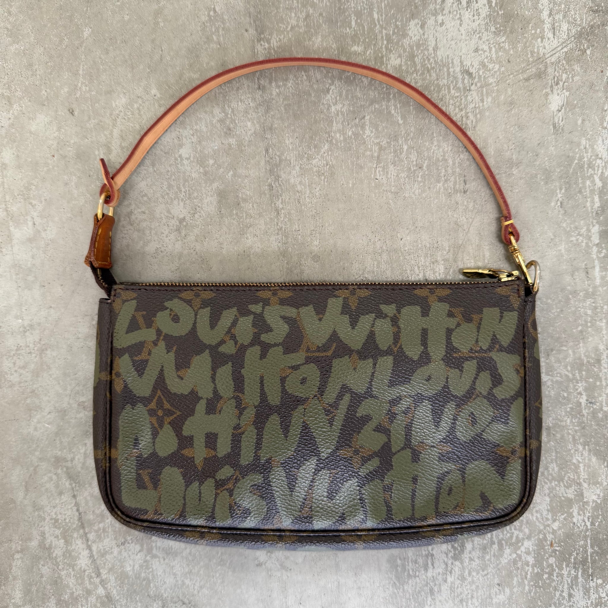 Louis Vuitton X Stephen Sprouse Graffiti Monogram Pochette Bag