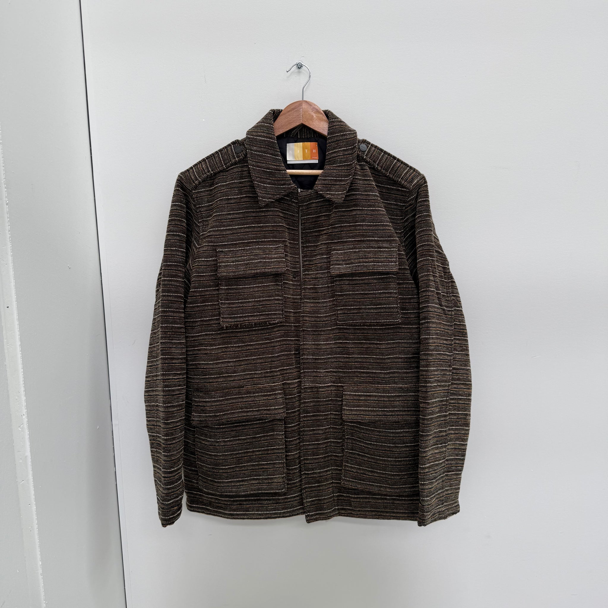 Kith Striped Chenille Duane Field Jacket (Size L)