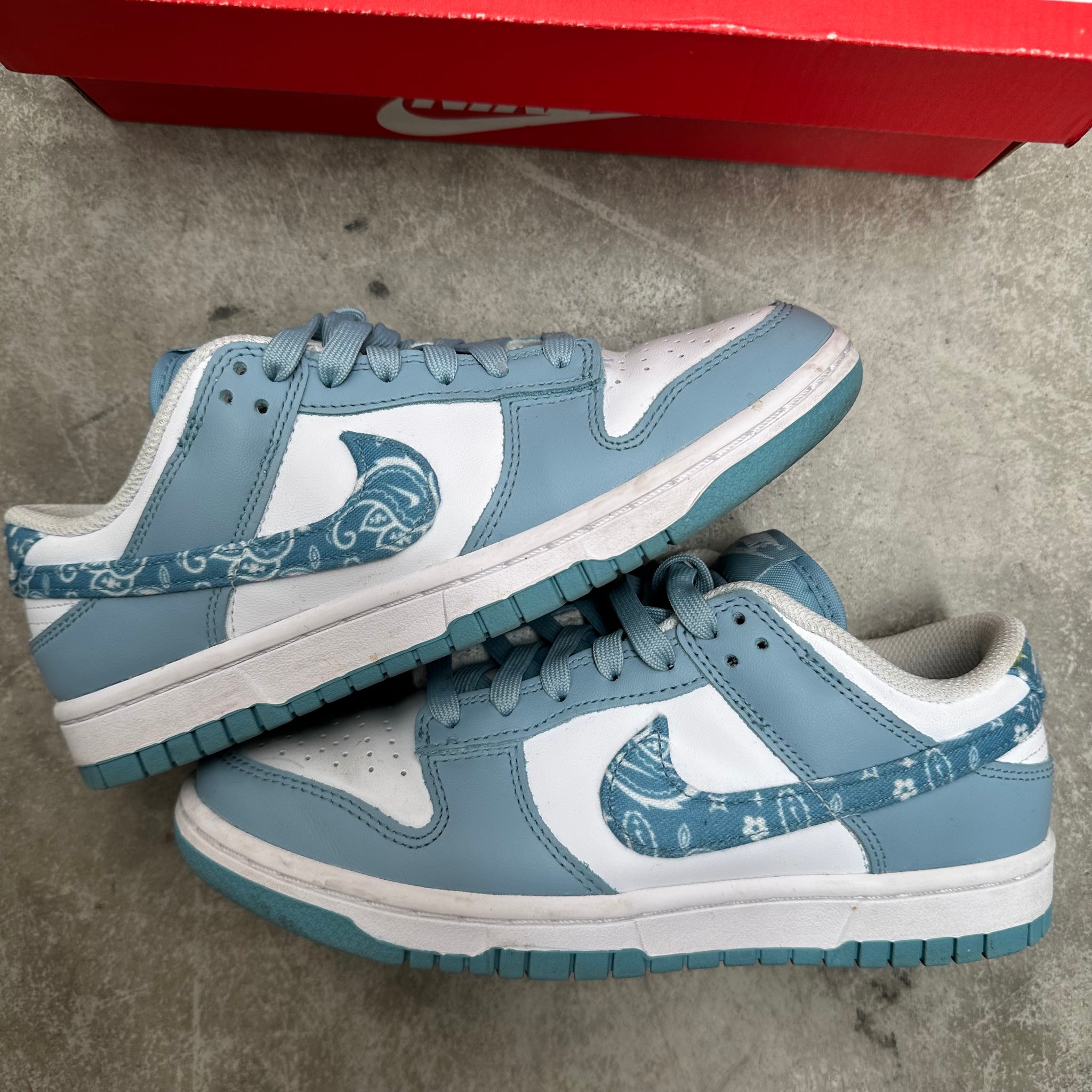 Nike Dunk Low "Blue Paisley" US7 W