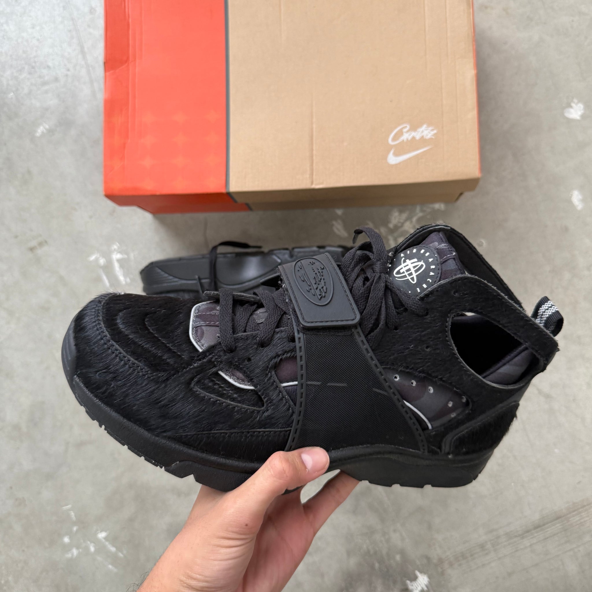 Nike Corteiz Hurache Black (US11)