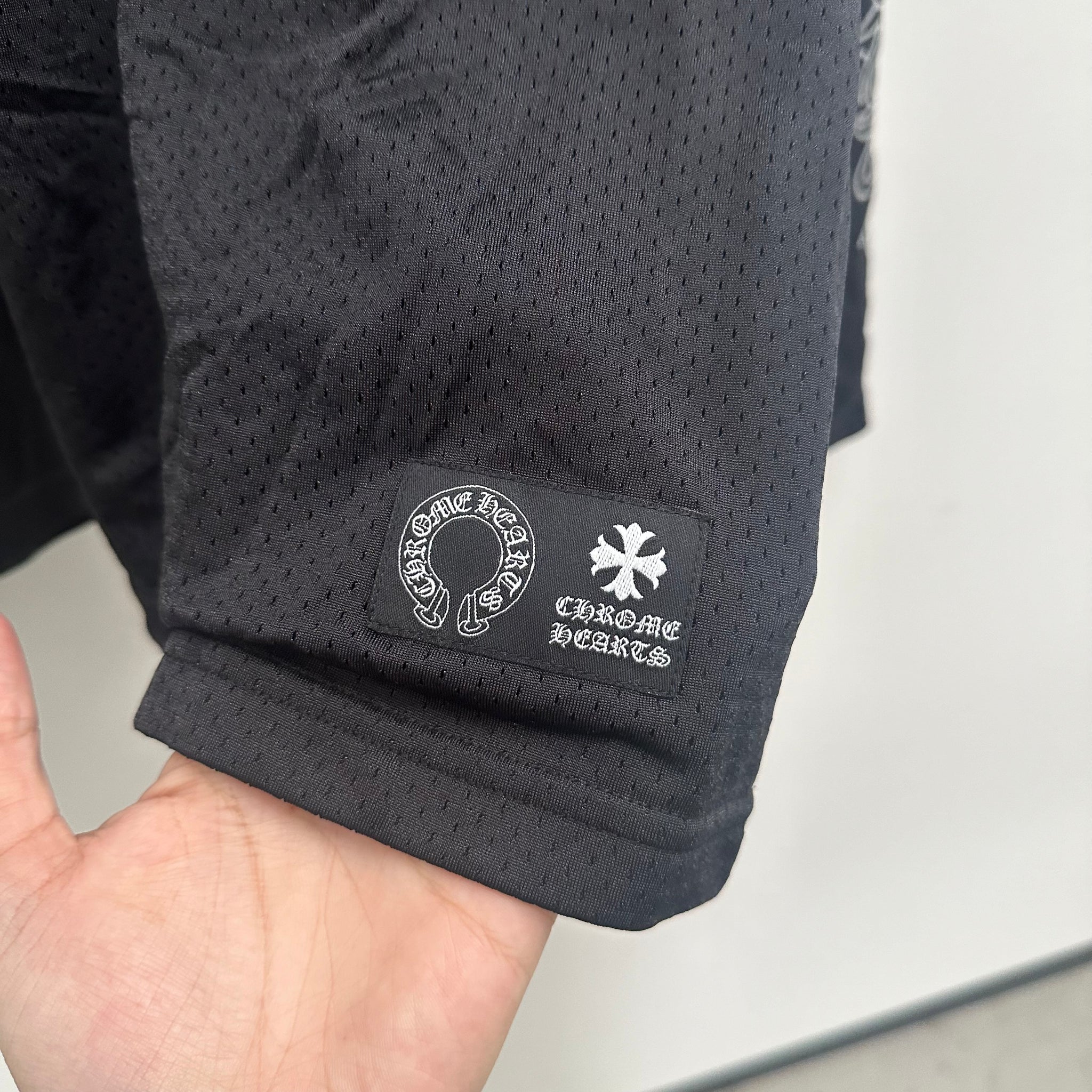 Chrome Hearts Stadium Mesh L/S Black Jersey Size M