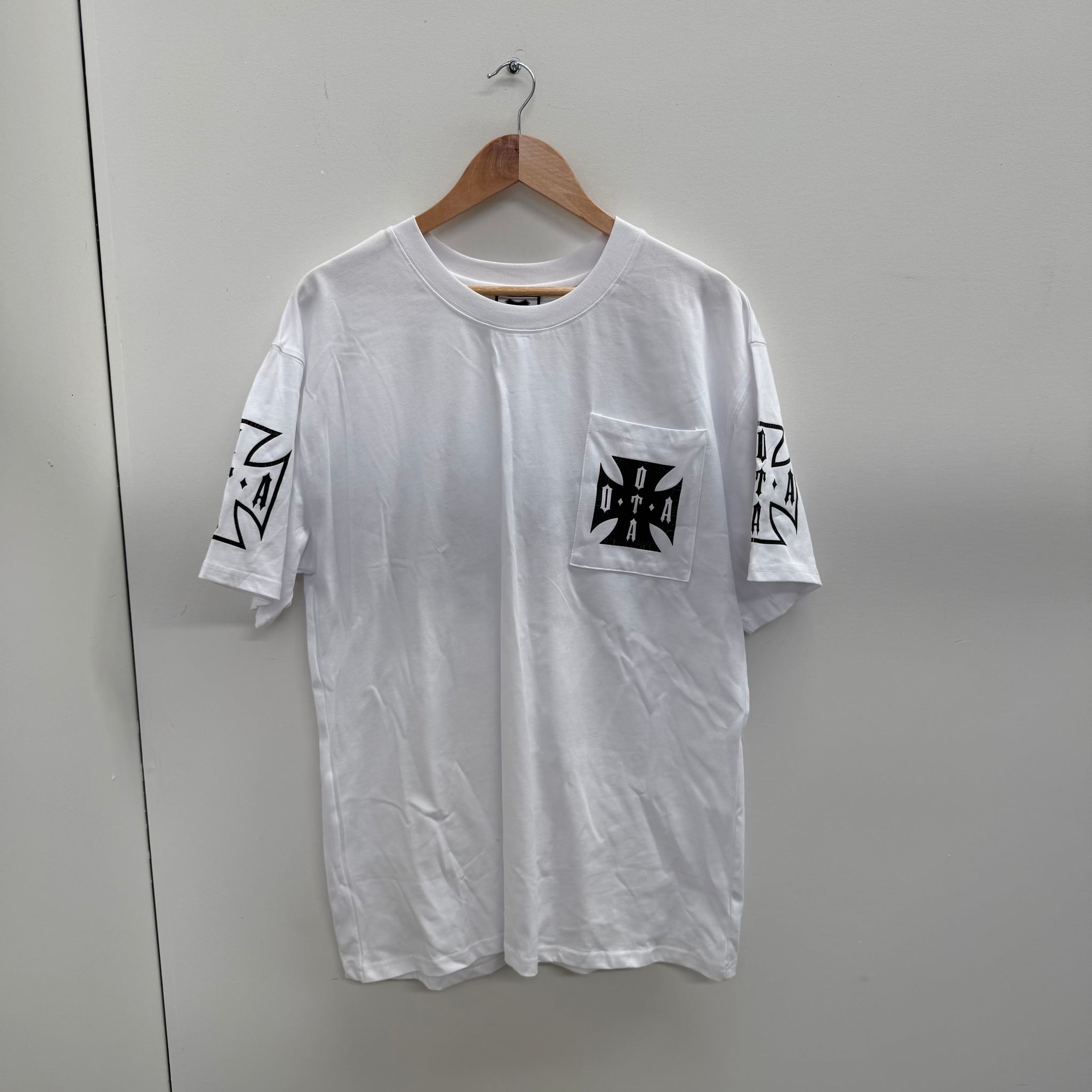 On The Arm Choppa T Shirt White (Size L)