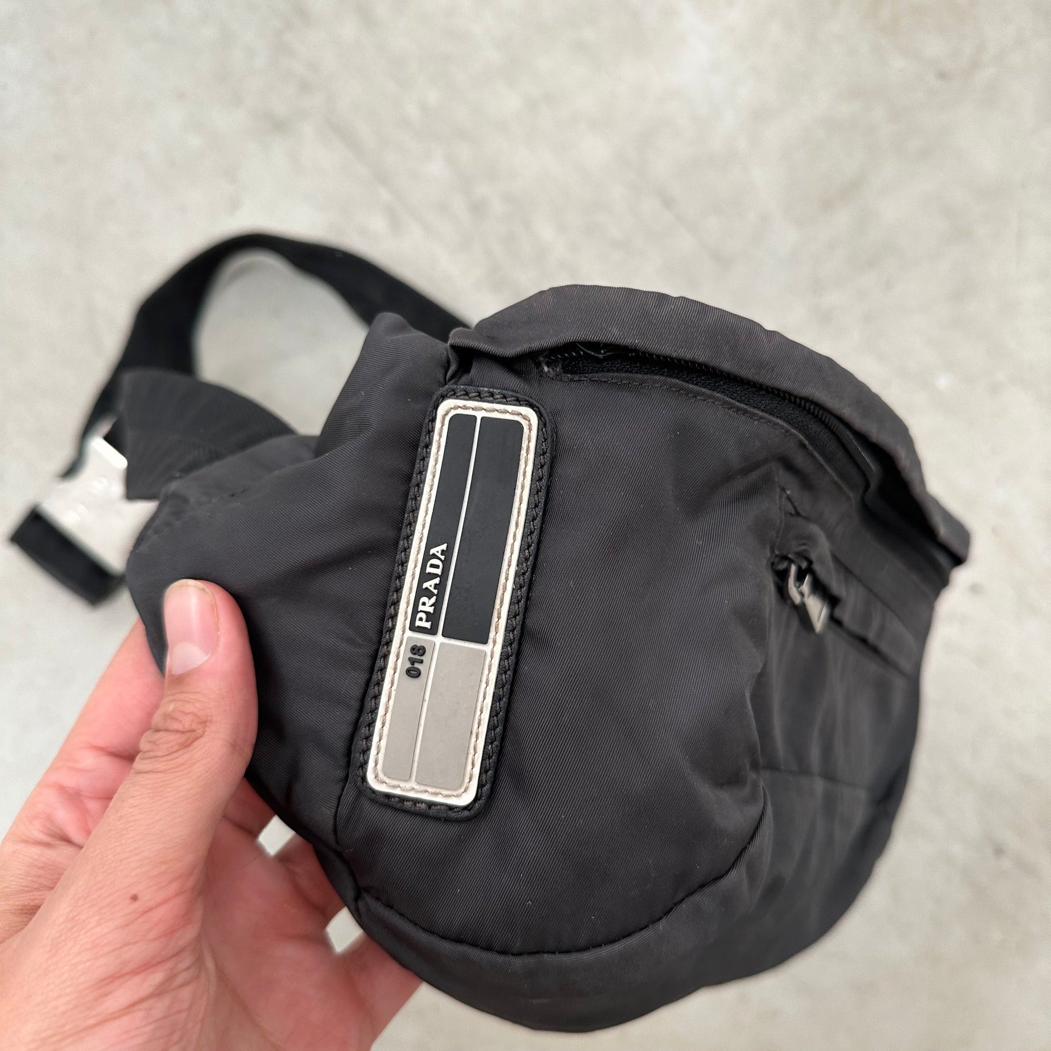 Prada SS18 018 Nylon Belt / Bum Bag