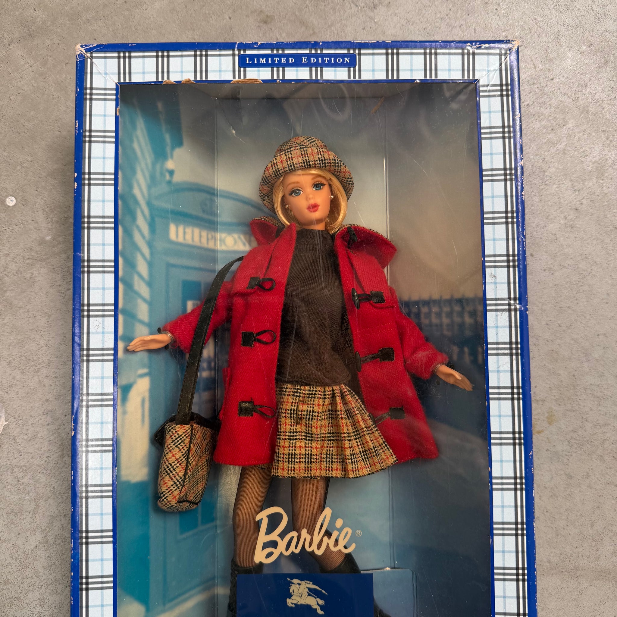 Barbie Burberry Limited Edition Blue Label Figure
