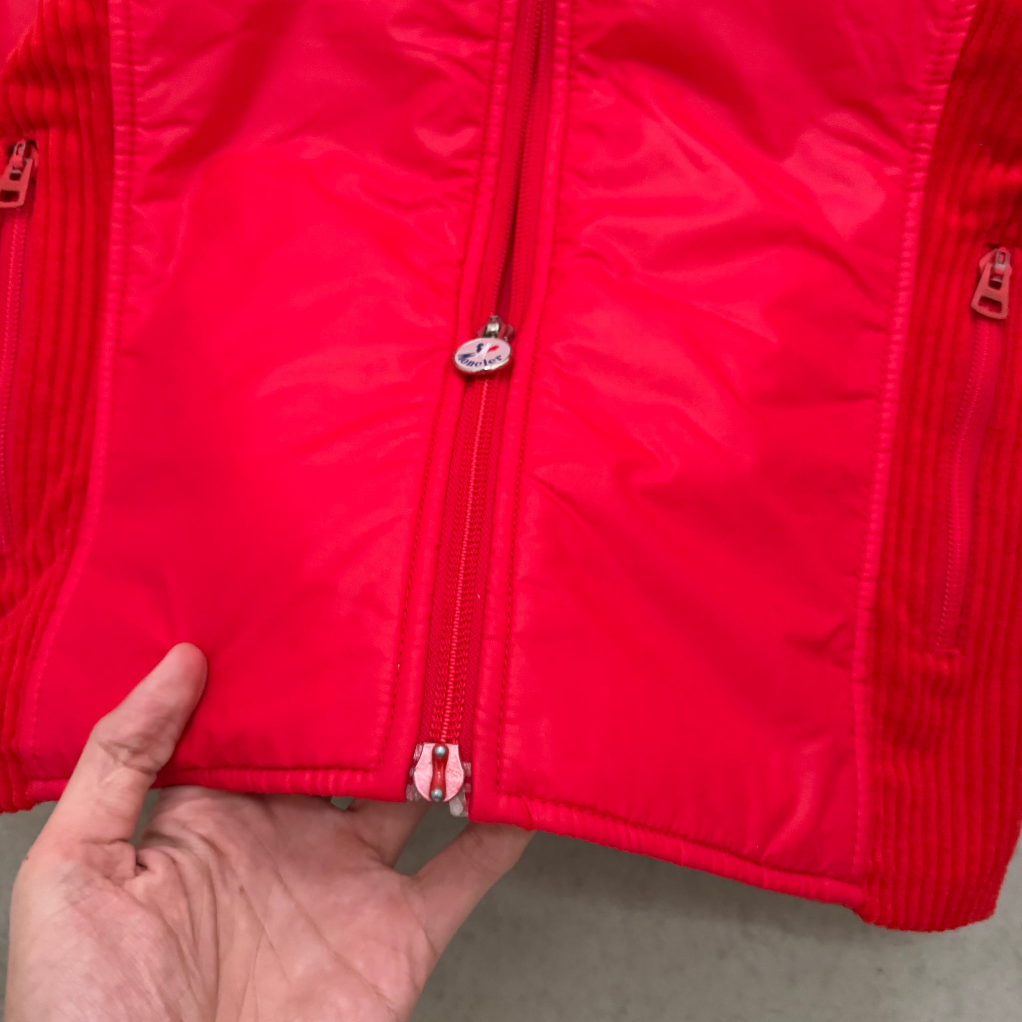 Moncler Vintage Red Ski Jacket (Size S)