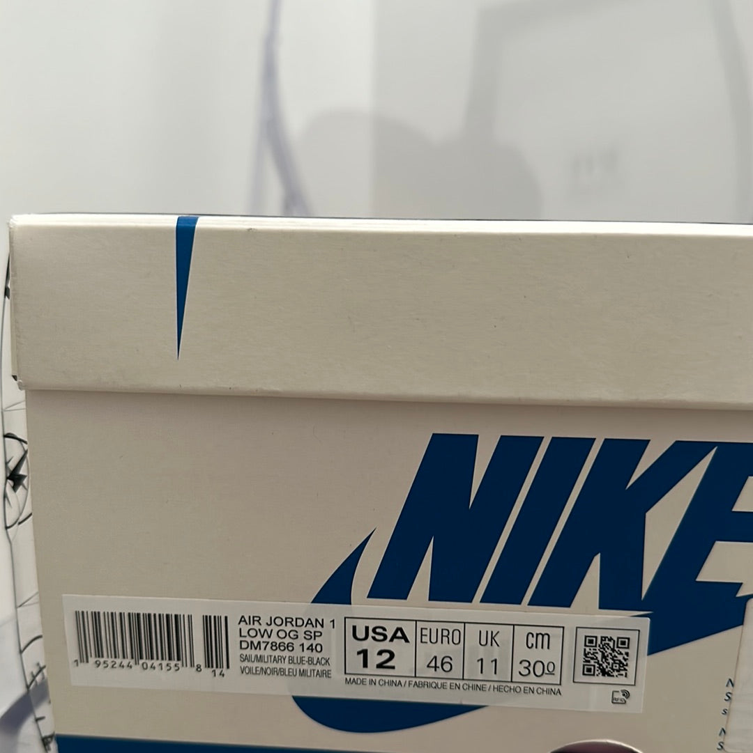 Nike Jordan 1 Retro Low OG SP Fragment x Travis Scott (US12)
