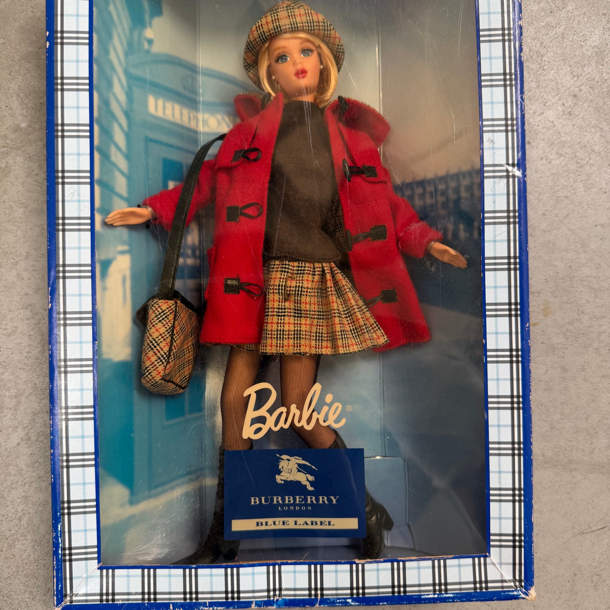 Barbie Burberry Limited Edition Blue Label Figure
