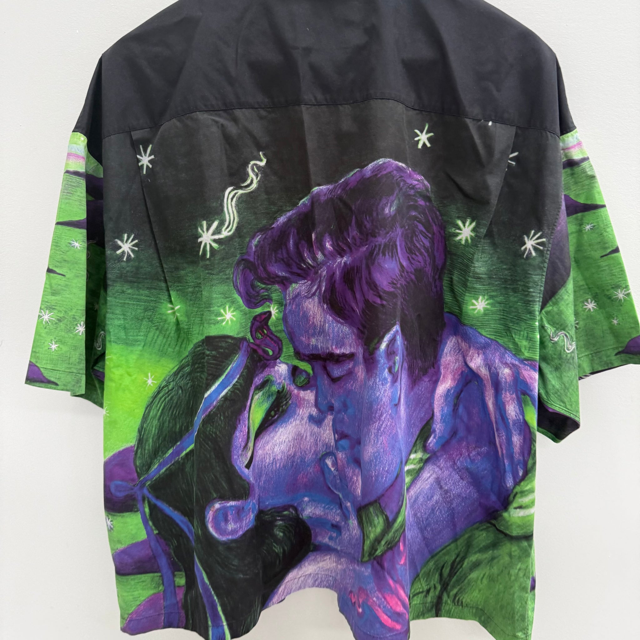 Prada Impossible Love Button Up Shirt (Size L)