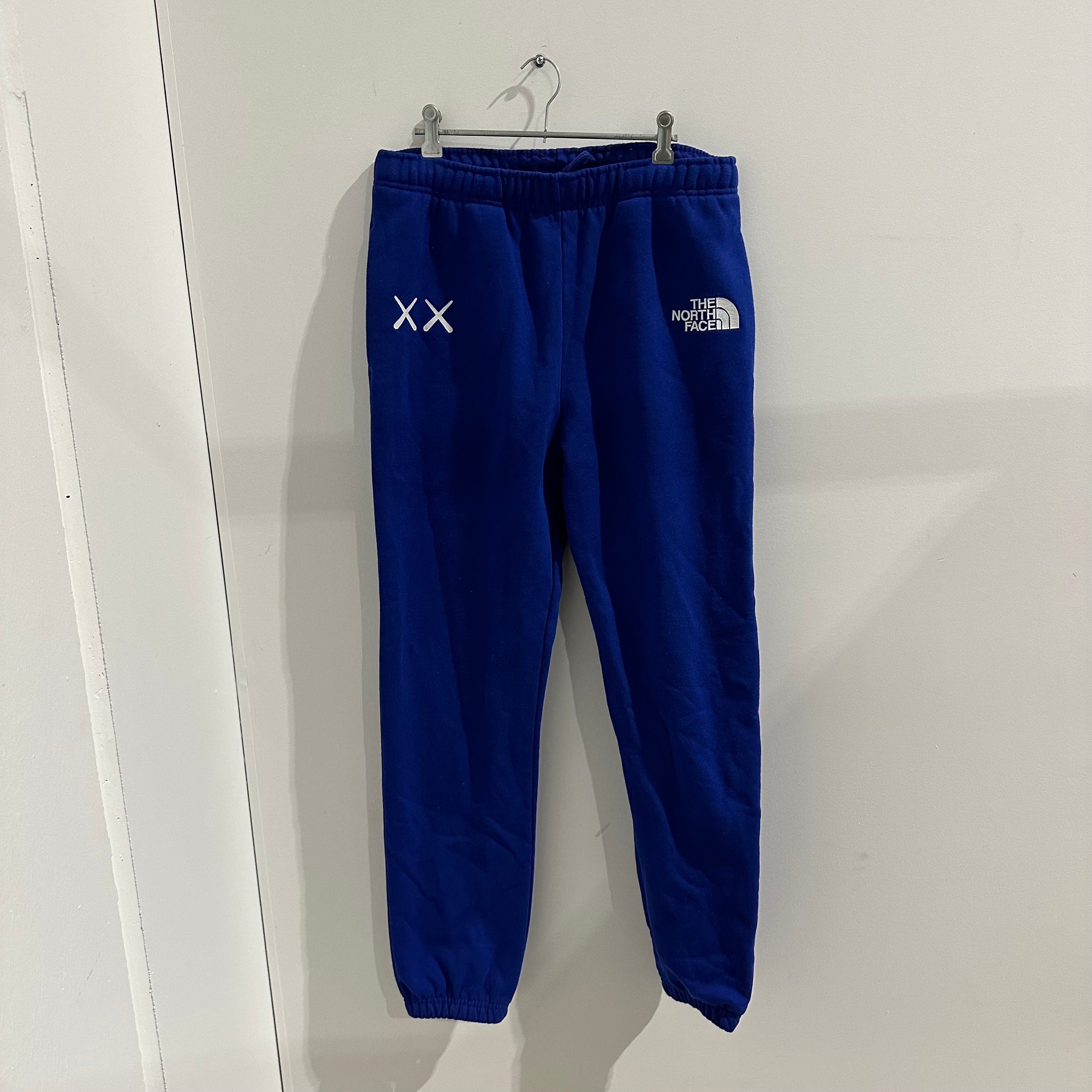 Kaws x The North Face Sweat Pants Blue Brand New (Size M