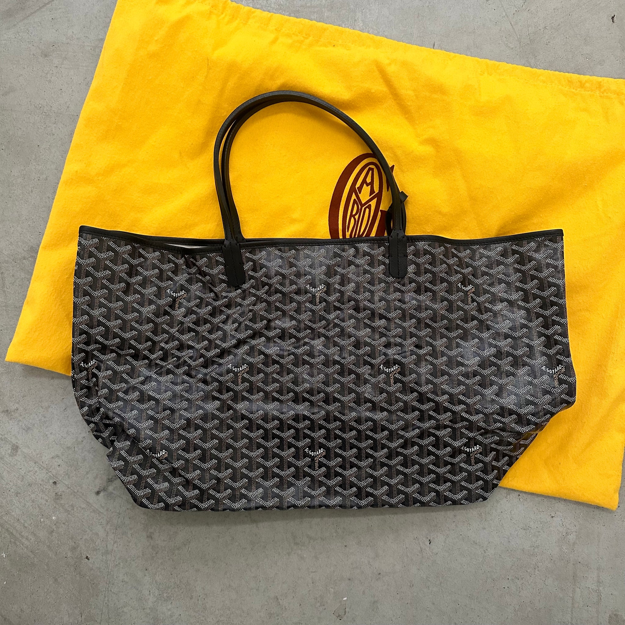 Goyard Saint Louis Tote PM Black