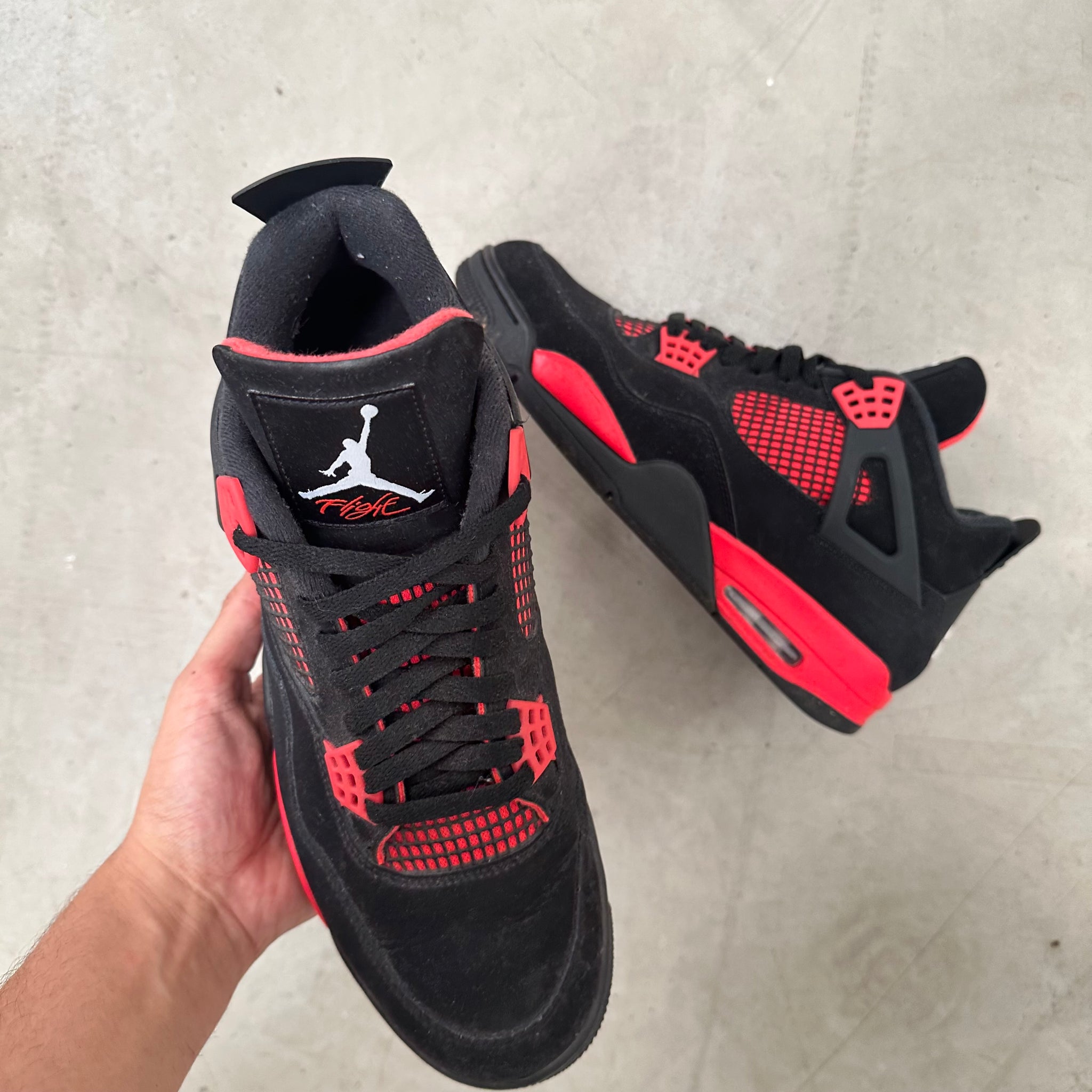 Jordan 4 Red Thunder US12