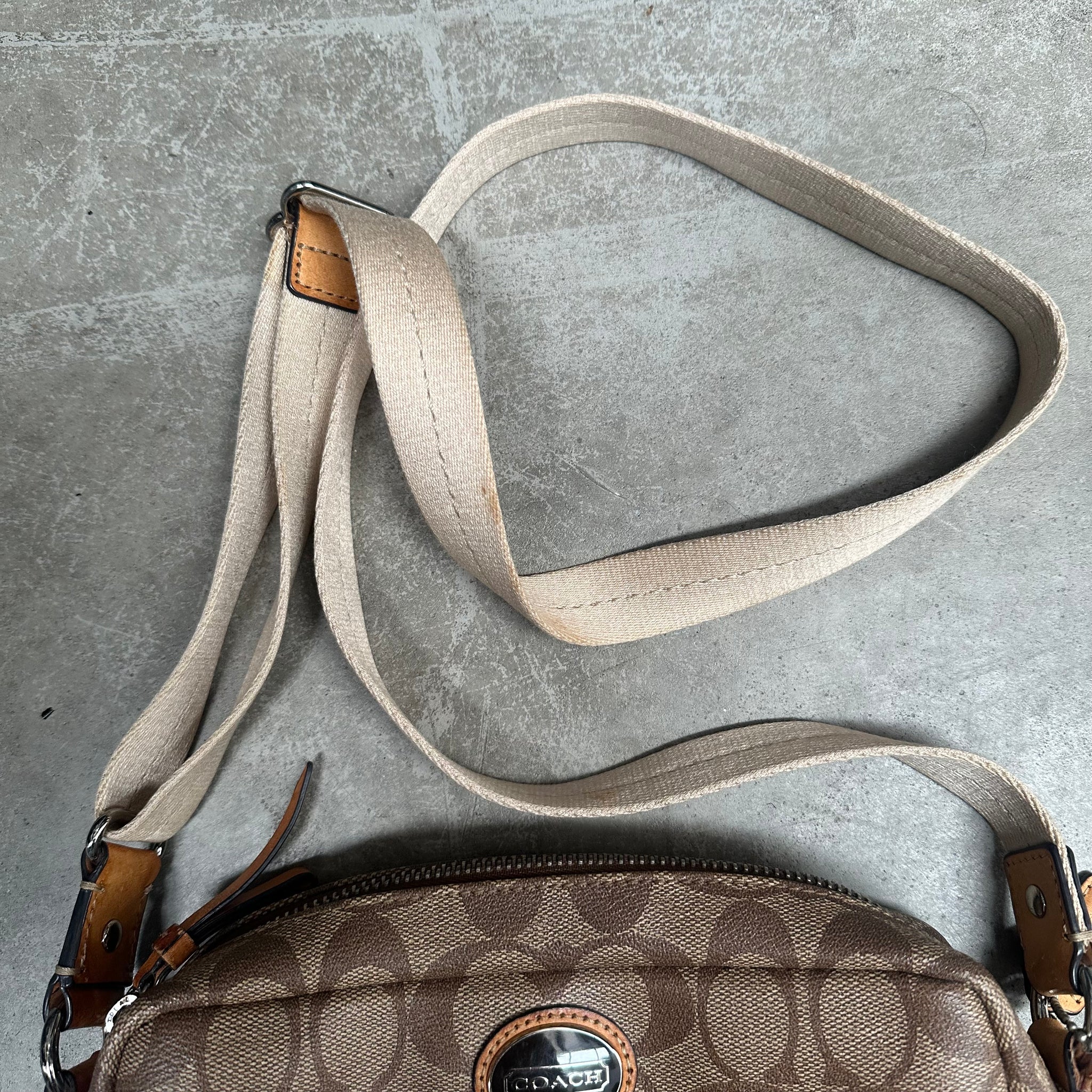 Coach Crossbody/Messenger Logo Bag