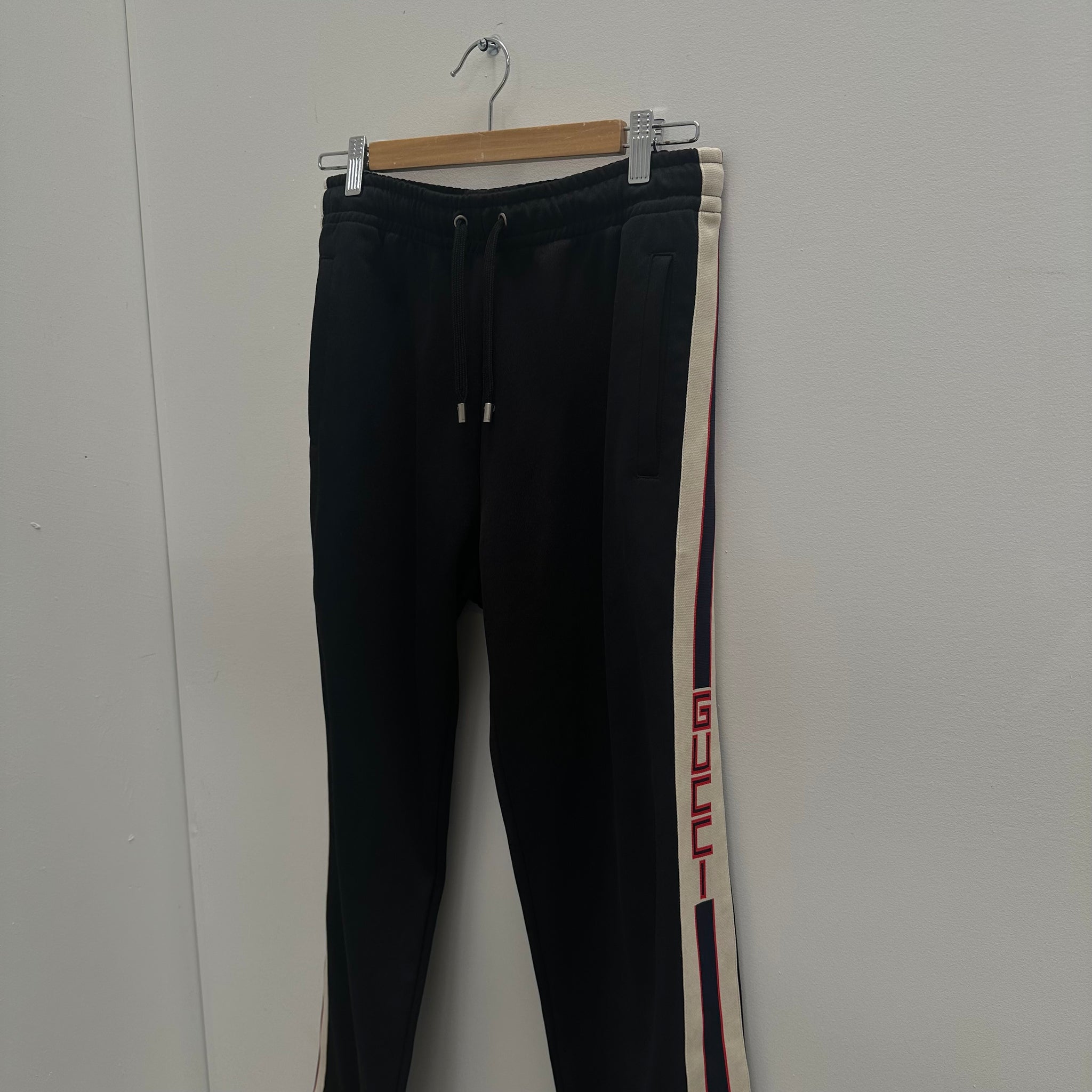 Gucci Taped Logo Track Pant Black