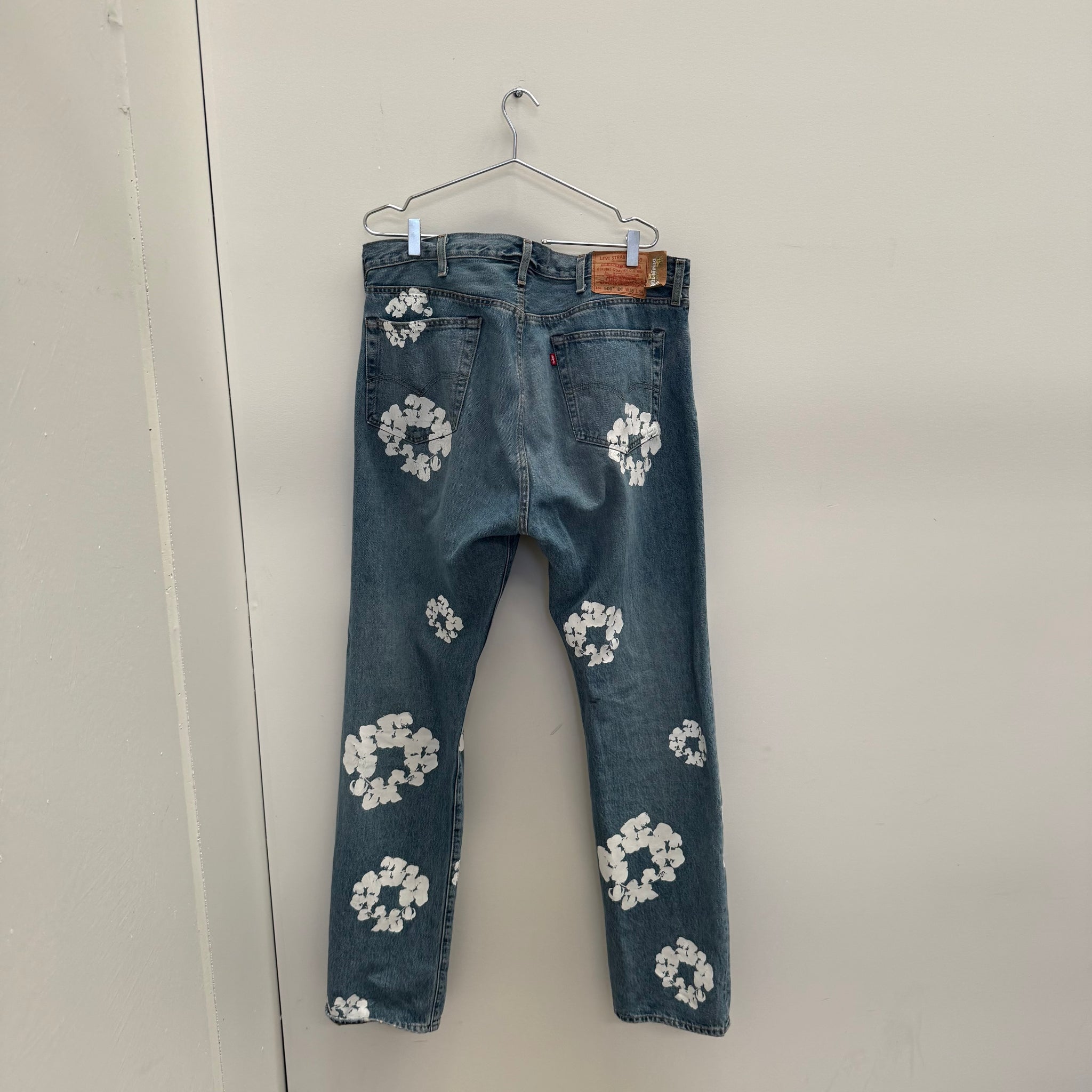 Denim Tears Cotton Wreath Jeans Light Blue (Size W38 x L34)