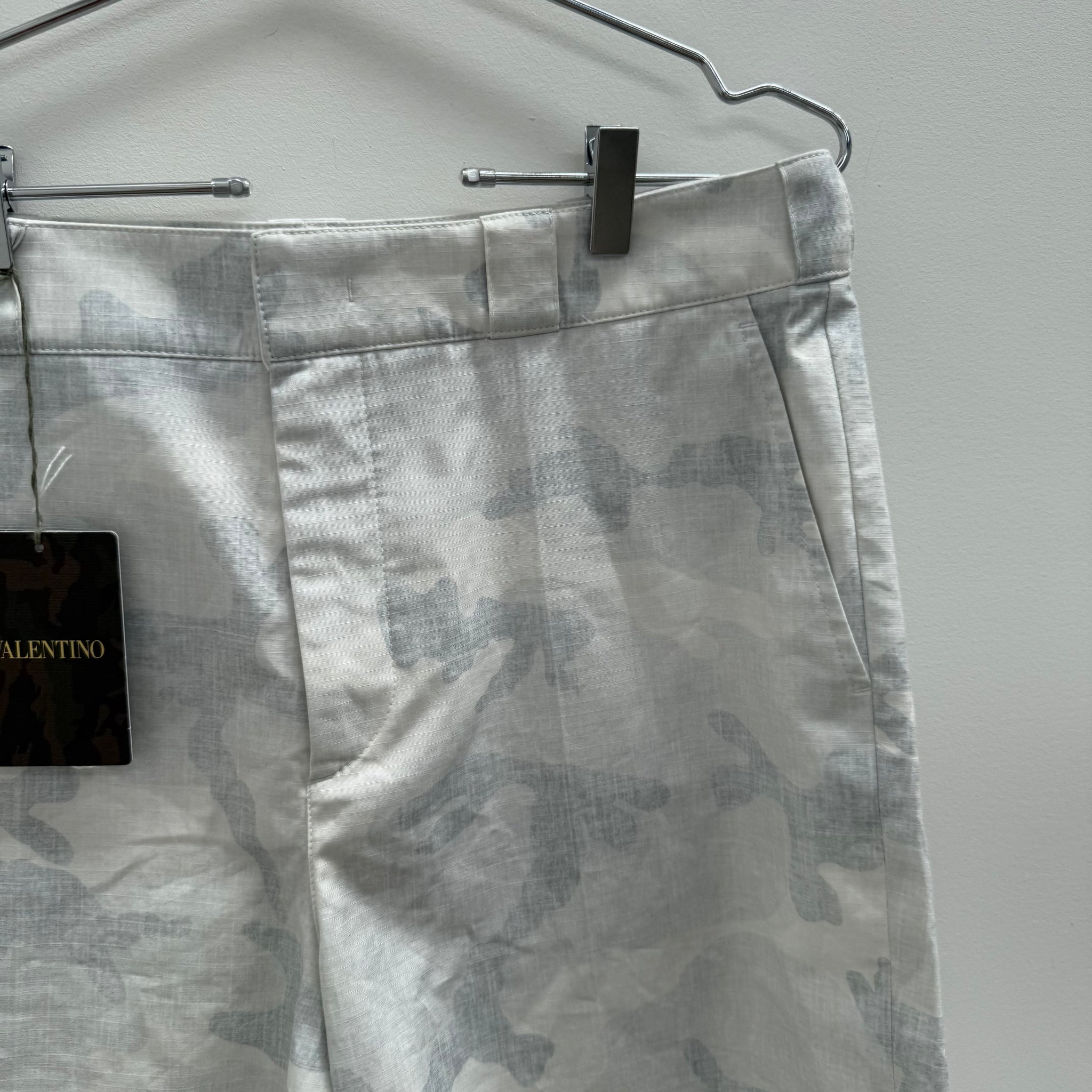 Valentino Camo Print Shorts (Size 32)