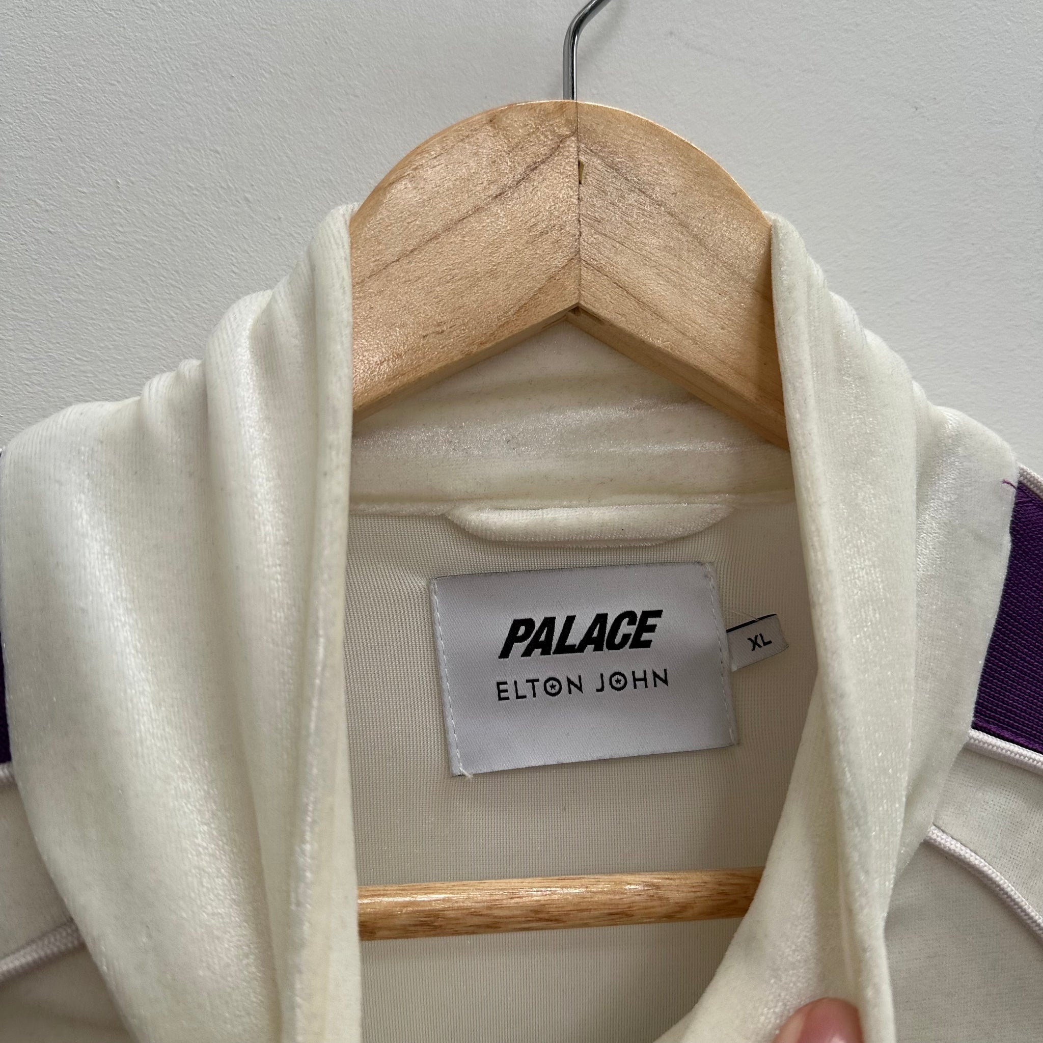 Palace Elton John Velour Track Jacket (Size XL)