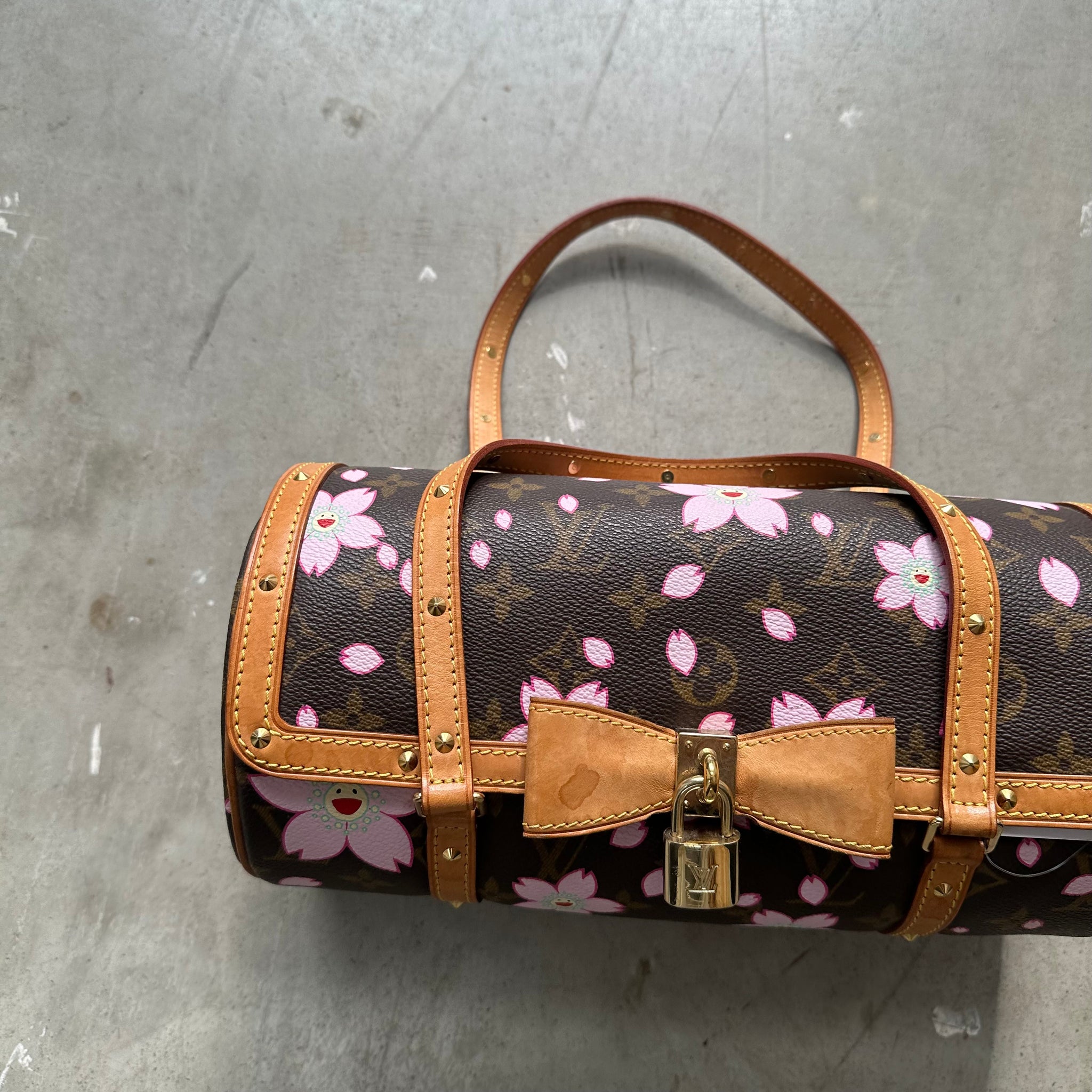 Louis Vuitton Takashi Murakami Cherry Blossom Papillon Bag