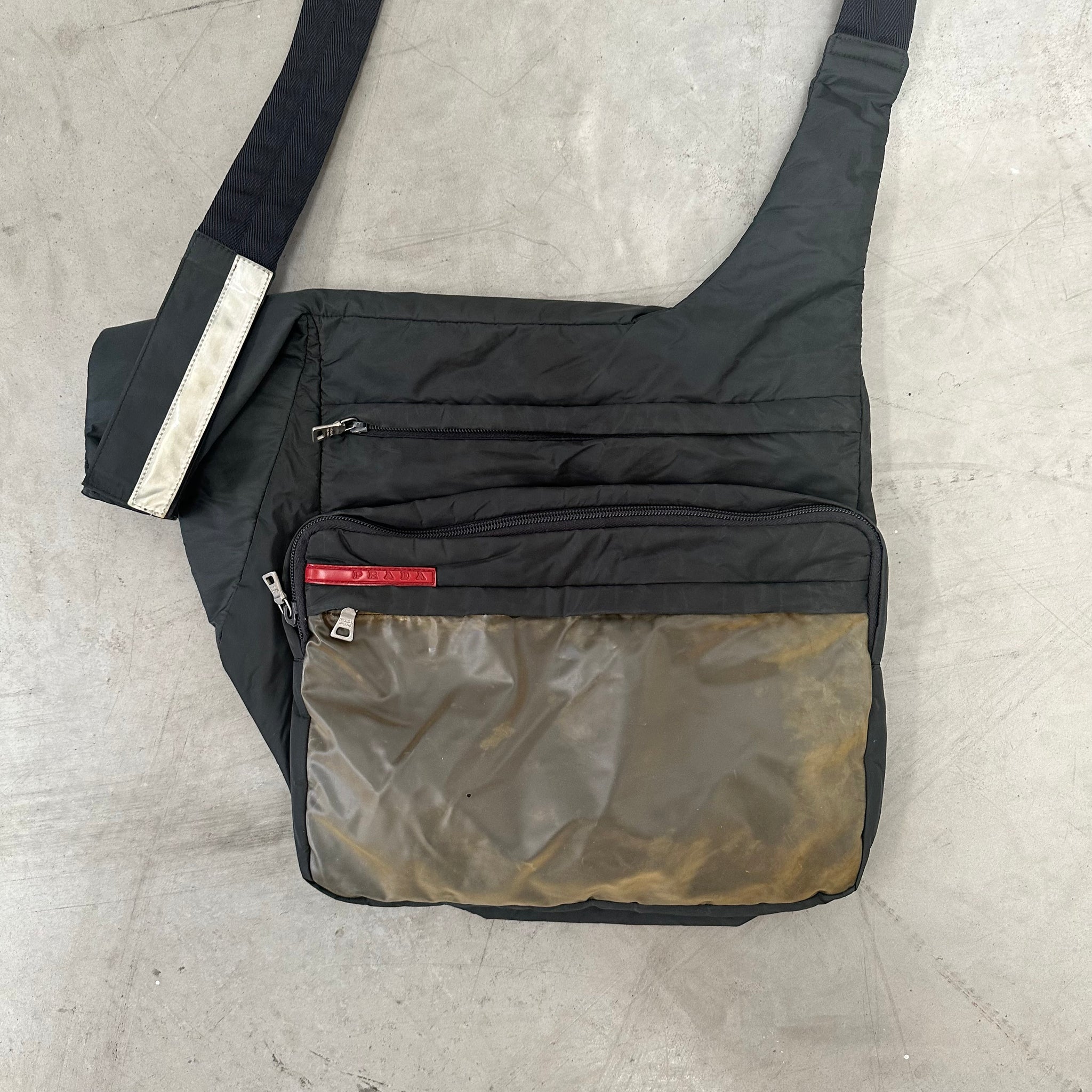 Prada Sport Front Logo Shoulder / Messenger Bag