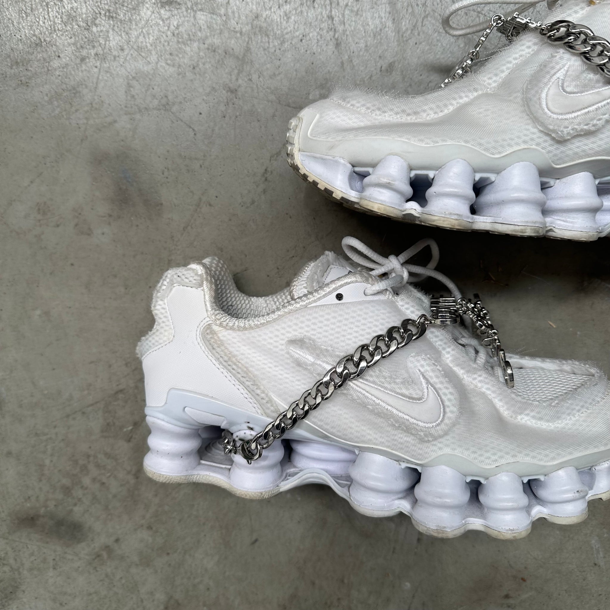 Nike Shox TL Comme des Garcons White ( 6 Women's)