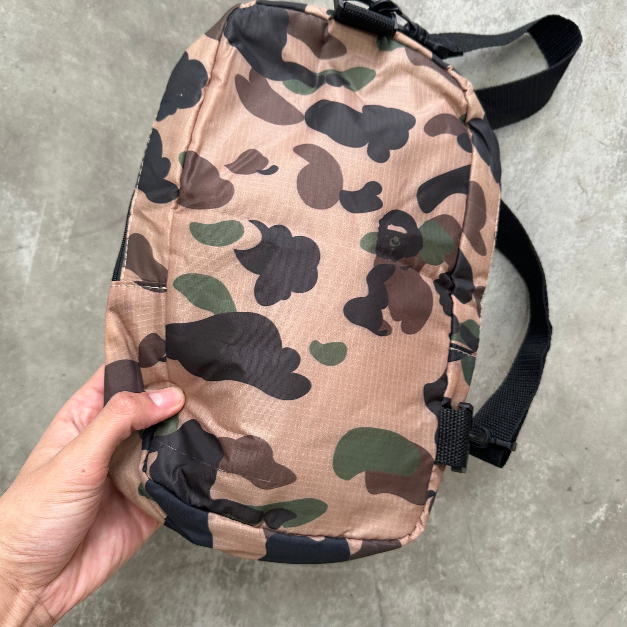 Bape Camo Logo Crossbody Bag