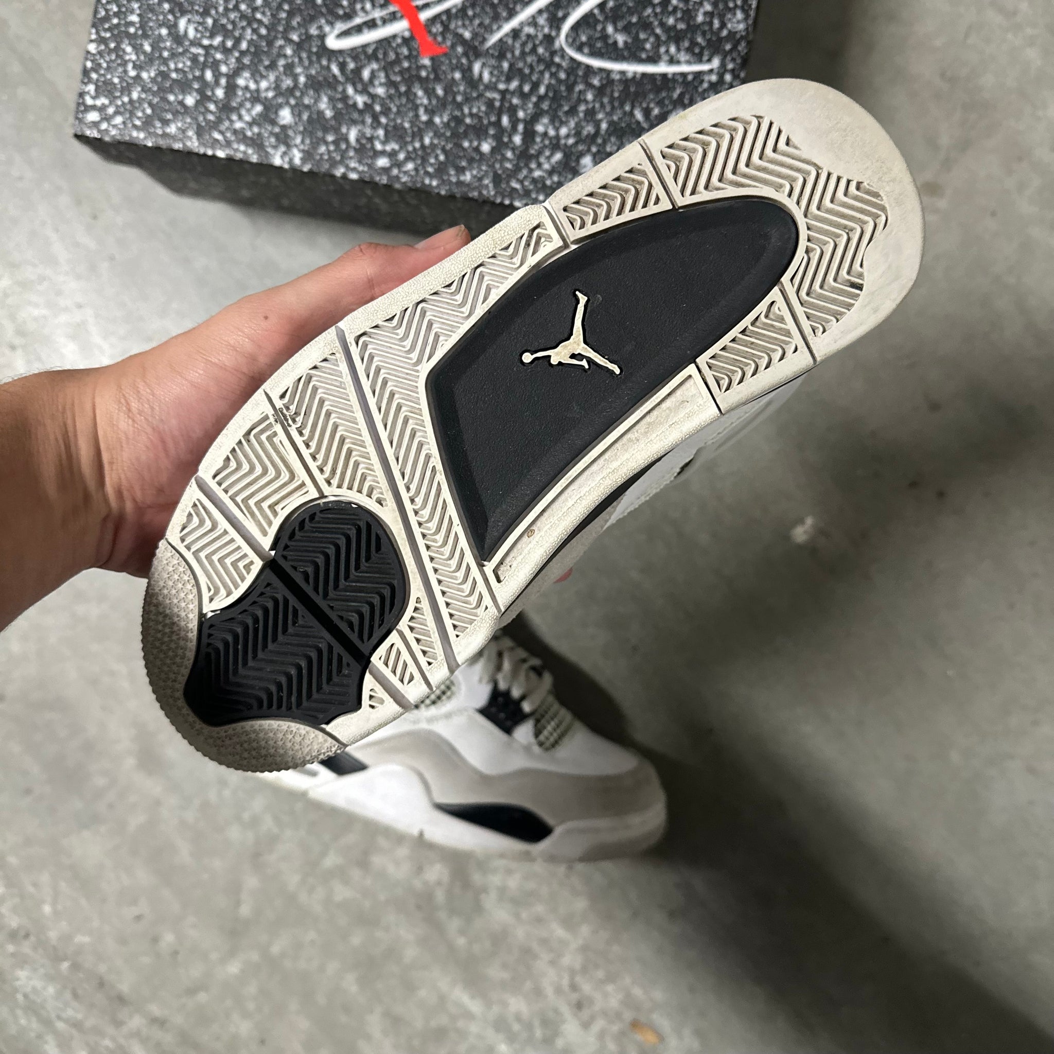 Nike Jordan 4 Military Black US8.5