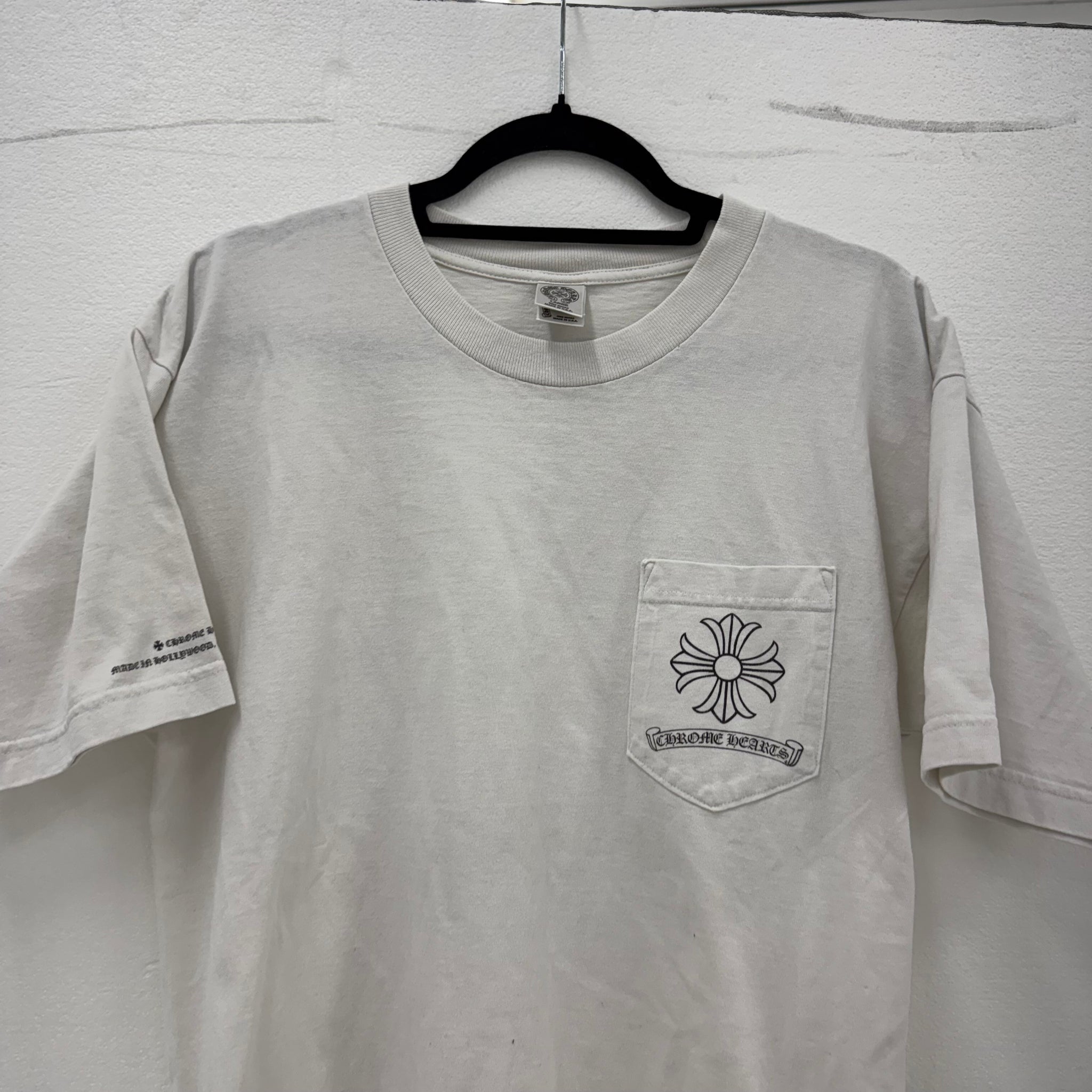 Chrome Hearts Cross Tee White Size L