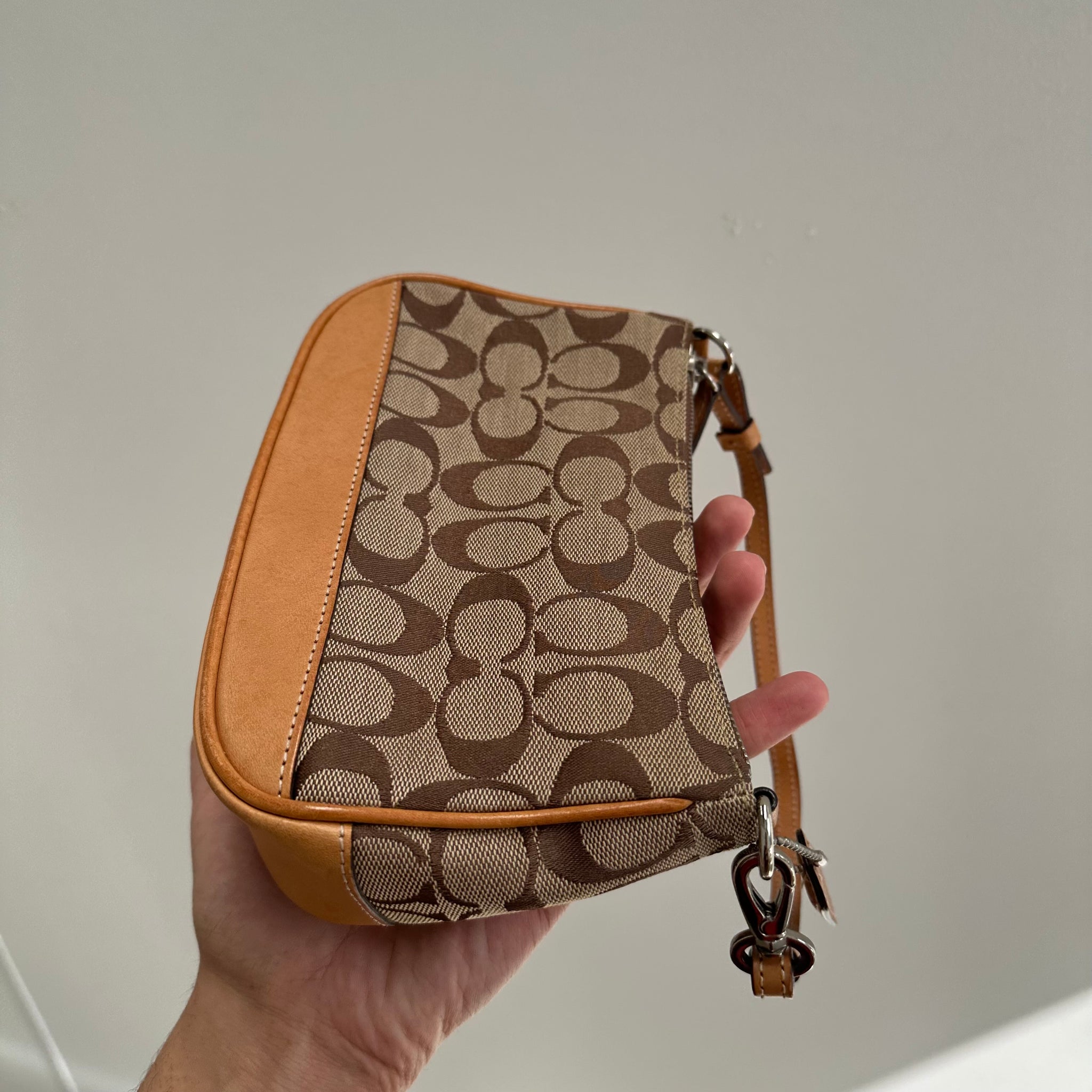 Coach Demi Shoulder Bag Tan