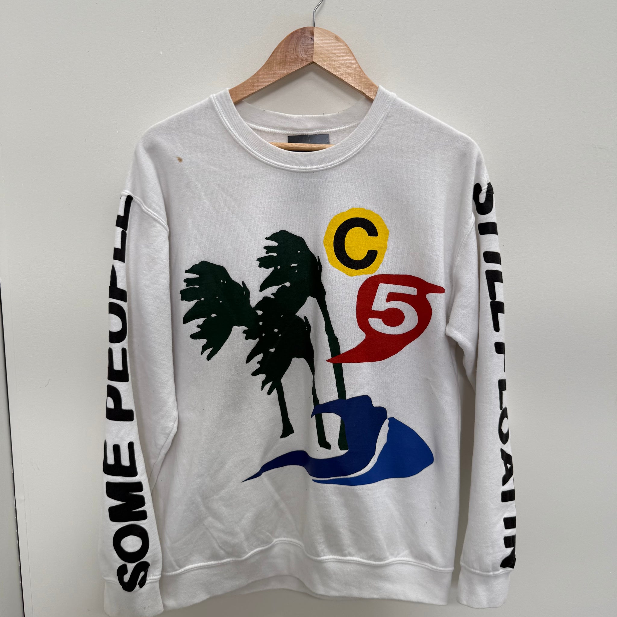Lil Wayne Cactus Plant Flea Market Crewneck White (Size M)
