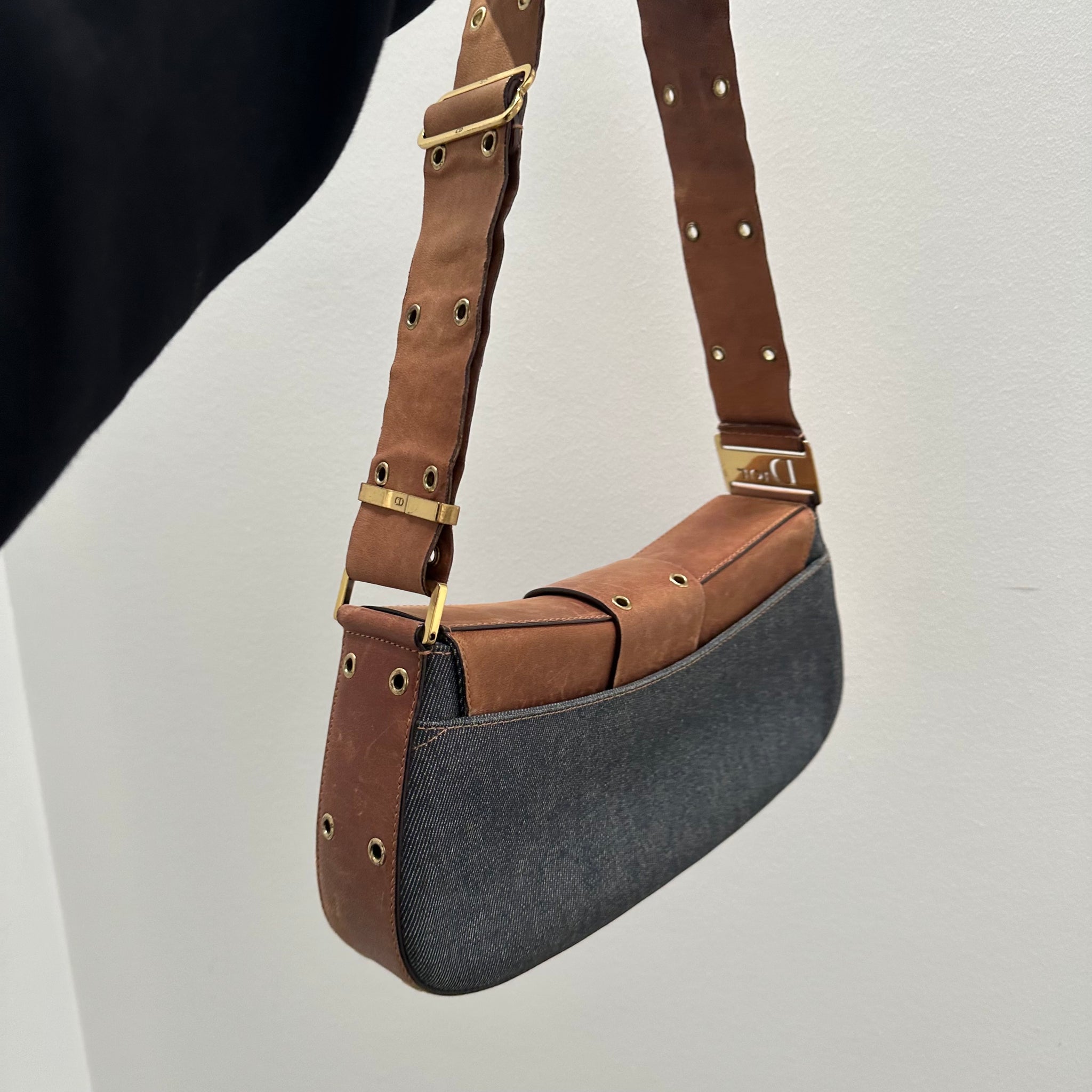 Christian Dior Denim Street Chic Columbus Bag