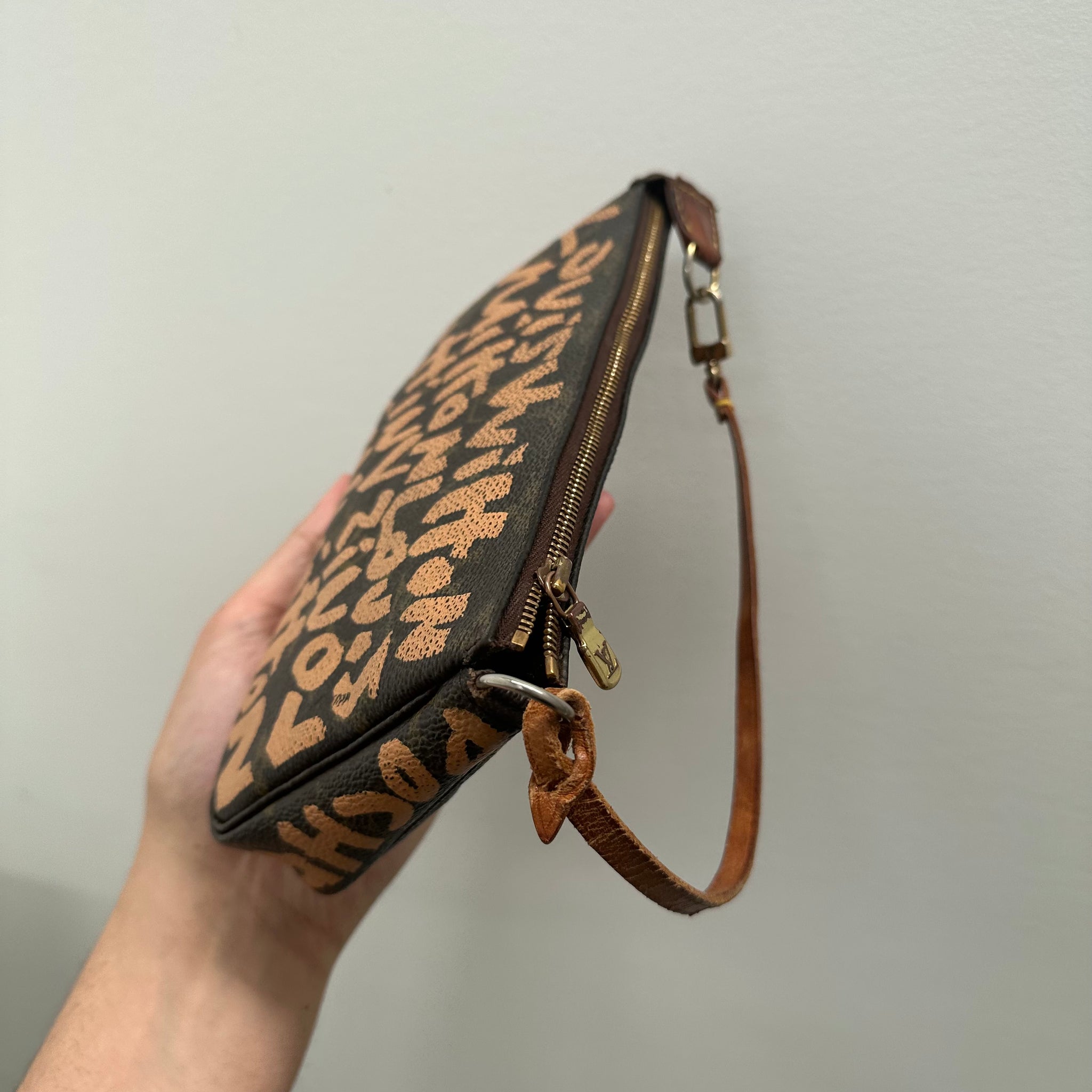 Louis Vuitton X Stephen Sprouse Graffiti Monogram Pochette Bag