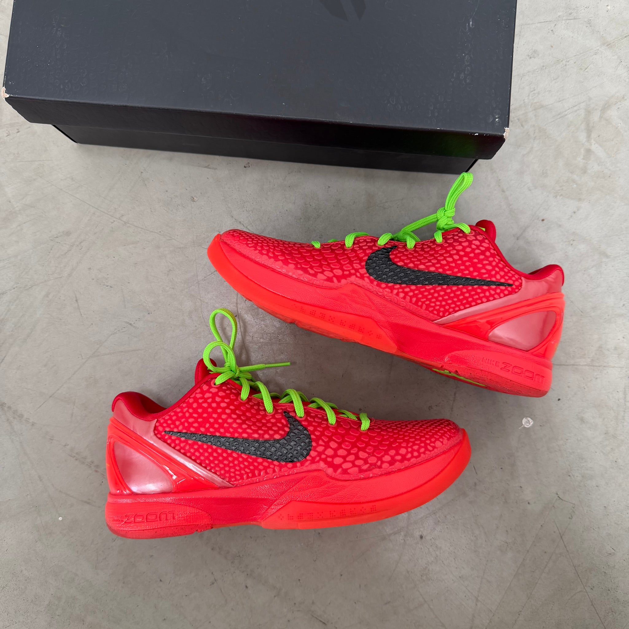 Nike Kobe 6 Reverse Grinch (US8)