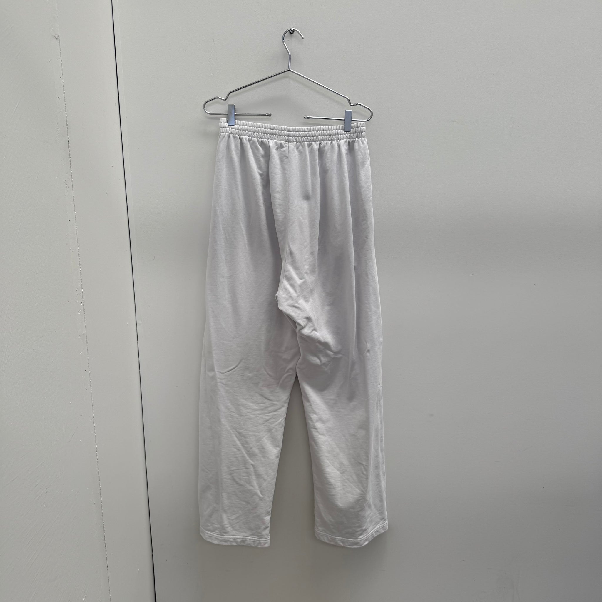 Balenciaga x Adidas Cotton White Sweatpants (fits S-M)